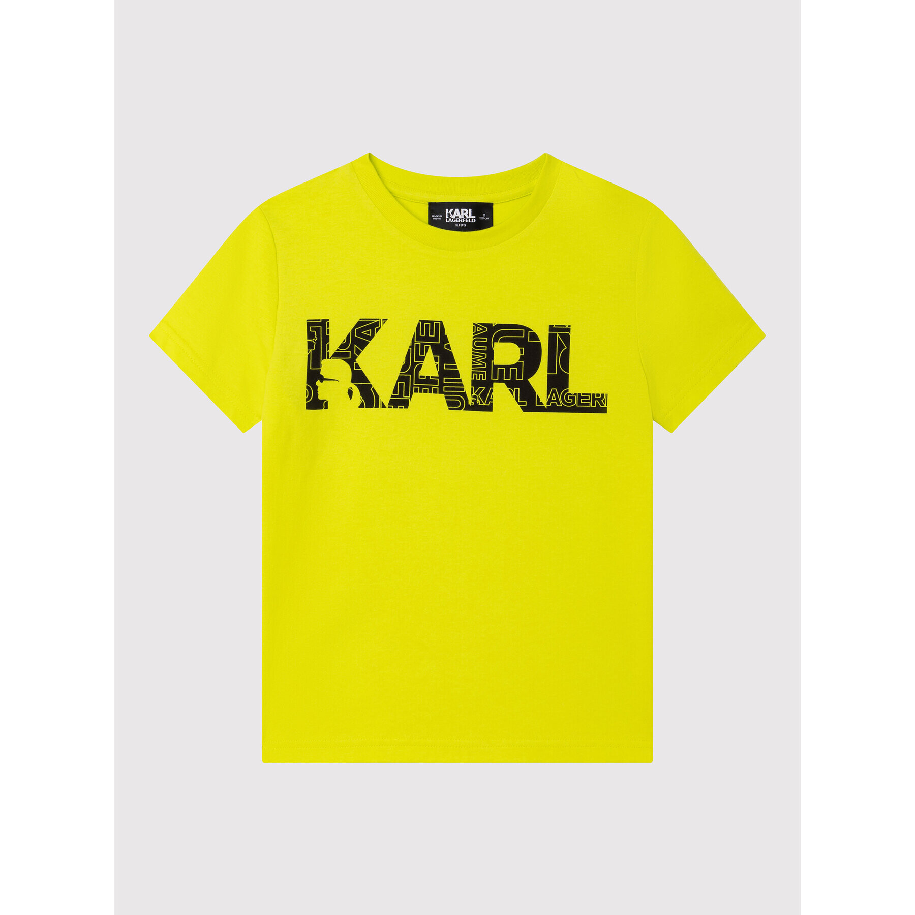 KARL LAGERFELD Тишърт Z25358 M Зелен Regular Fit - Pepit.bg