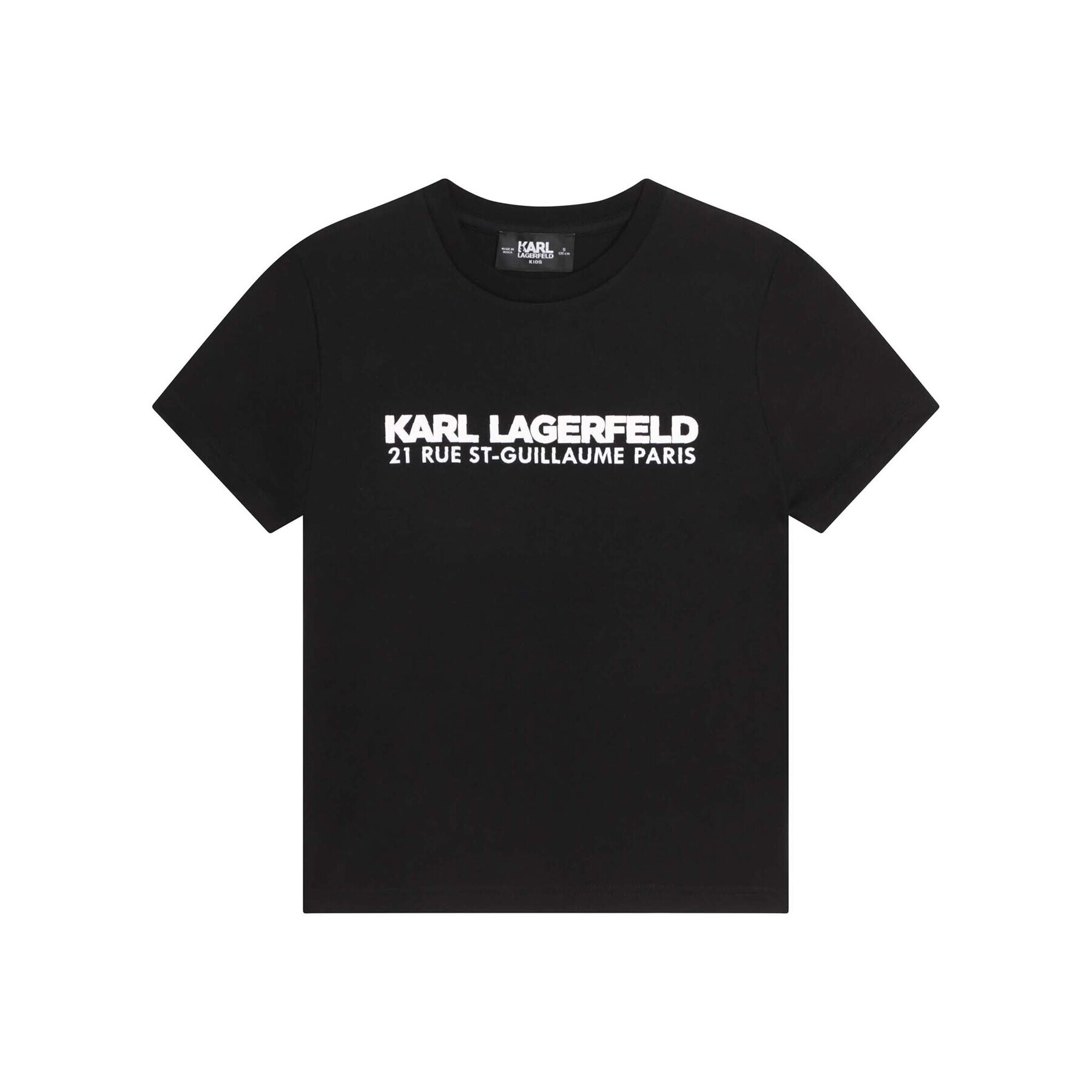 Karl Lagerfeld Kids Тишърт Z25393 D Черен Regular Fit - Pepit.bg