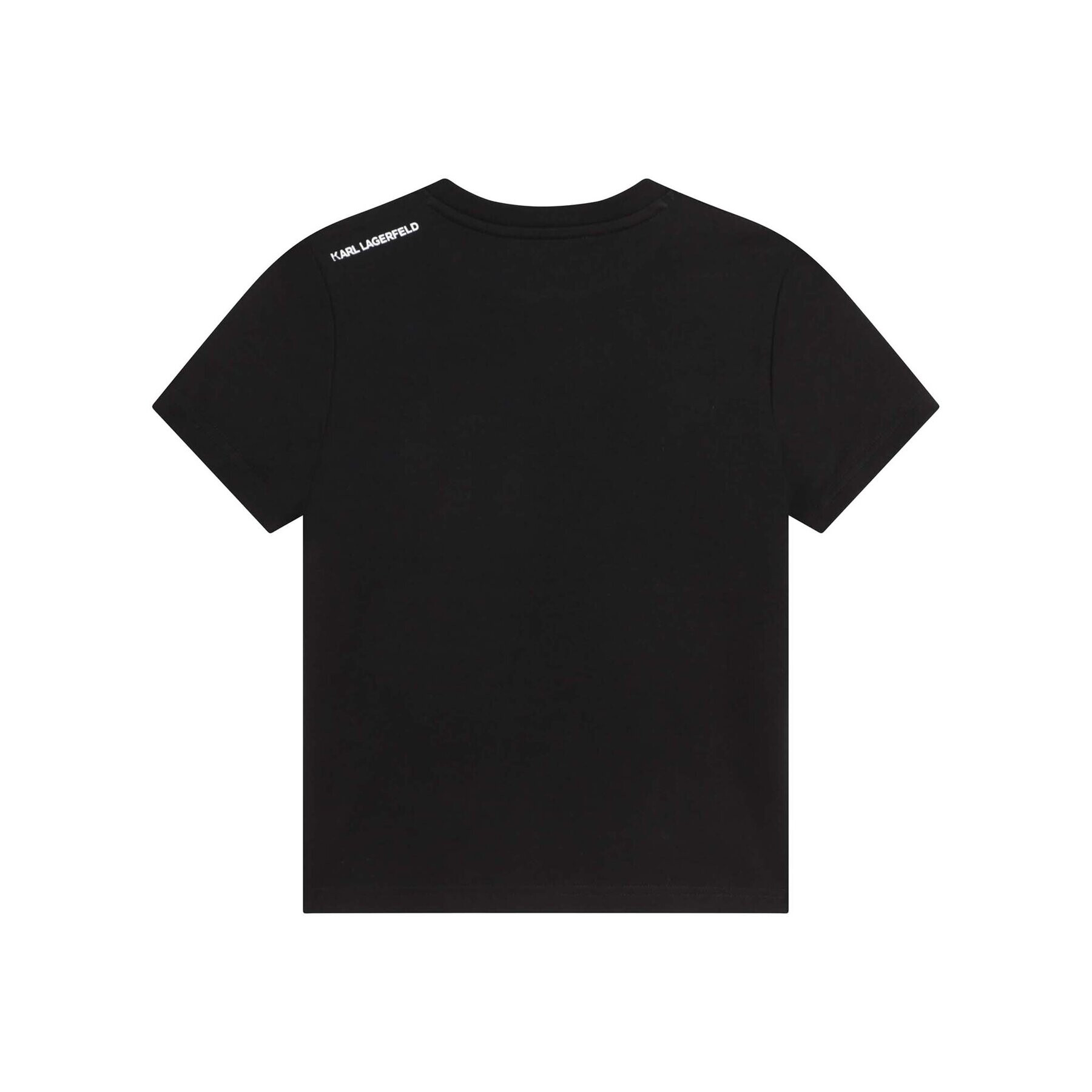 Karl Lagerfeld Kids Тишърт Z25393 D Черен Regular Fit - Pepit.bg