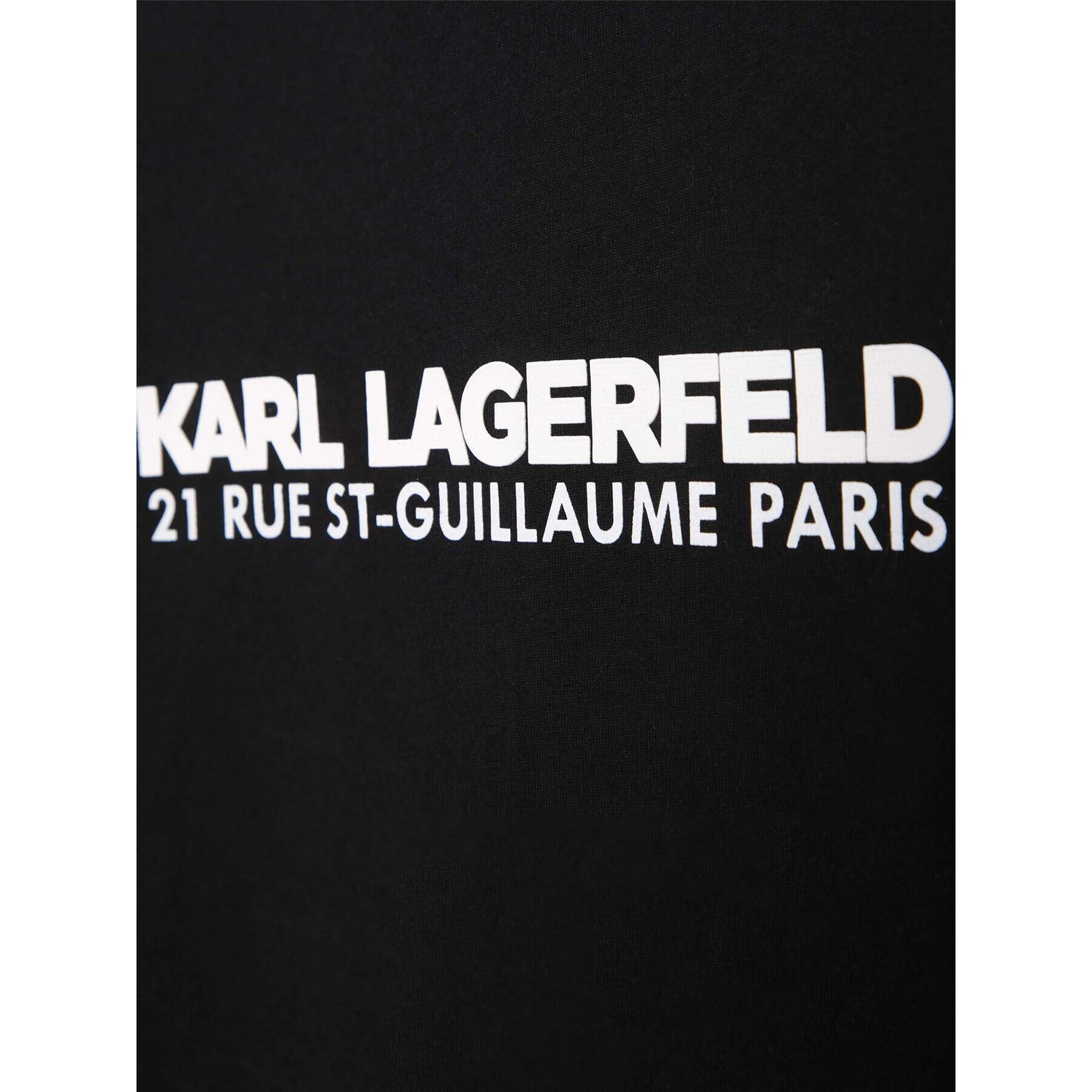 Karl Lagerfeld Kids Тишърт Z25393 D Черен Regular Fit - Pepit.bg