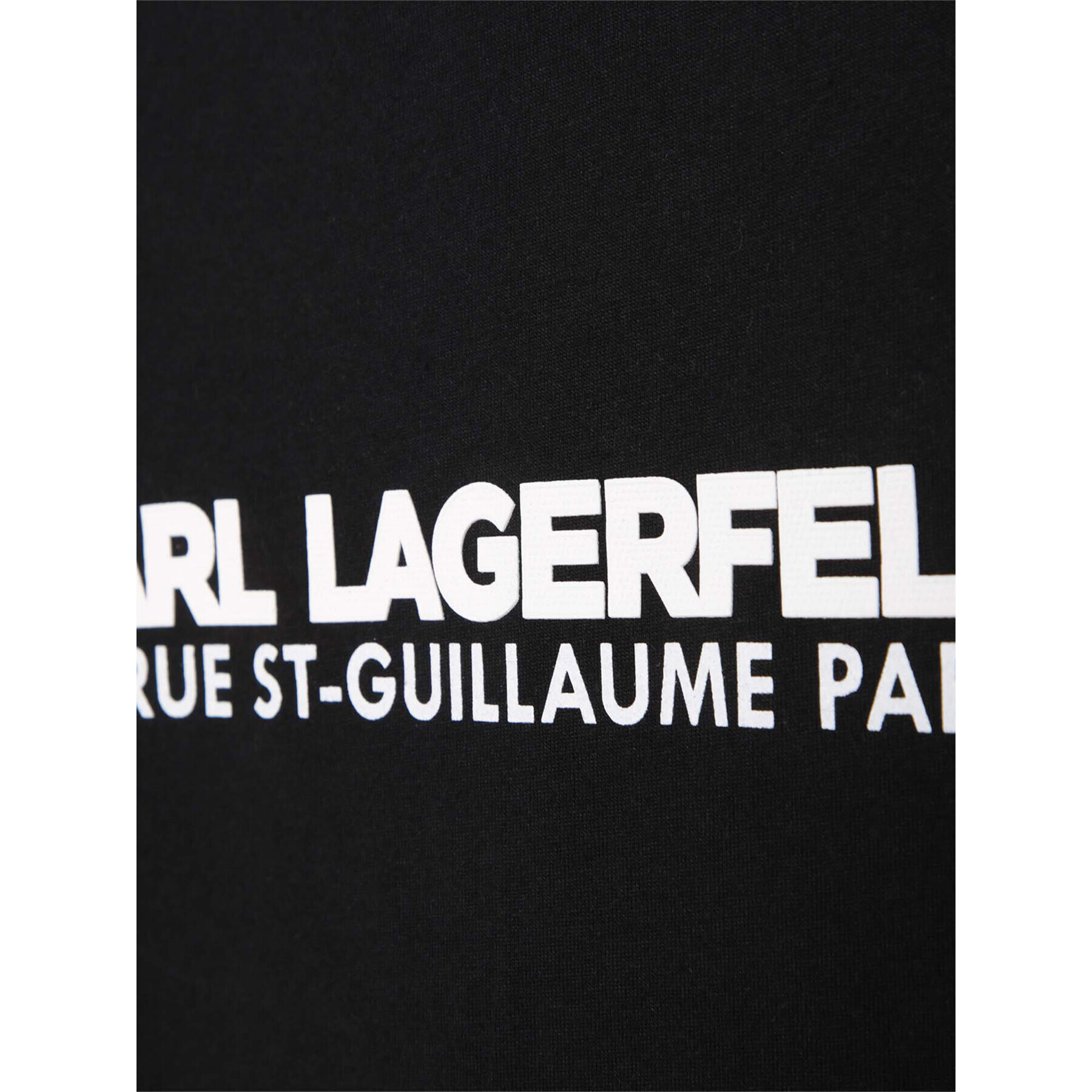 Karl Lagerfeld Kids Тишърт Z25393 S Черен Regular Fit - Pepit.bg