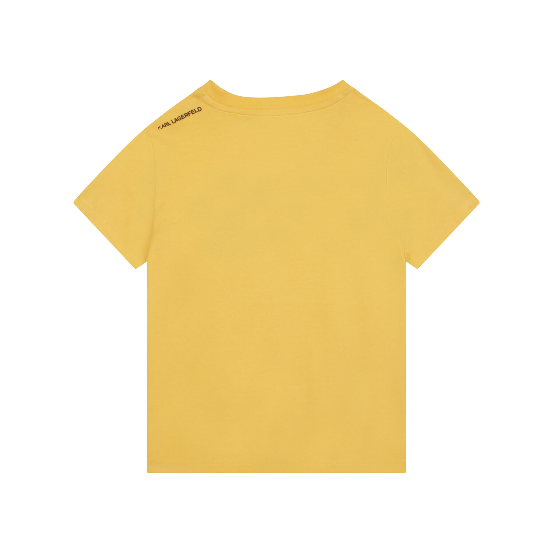Karl Lagerfeld Kids Тишърт Z25397 D Жълт Regular Fit - Pepit.bg