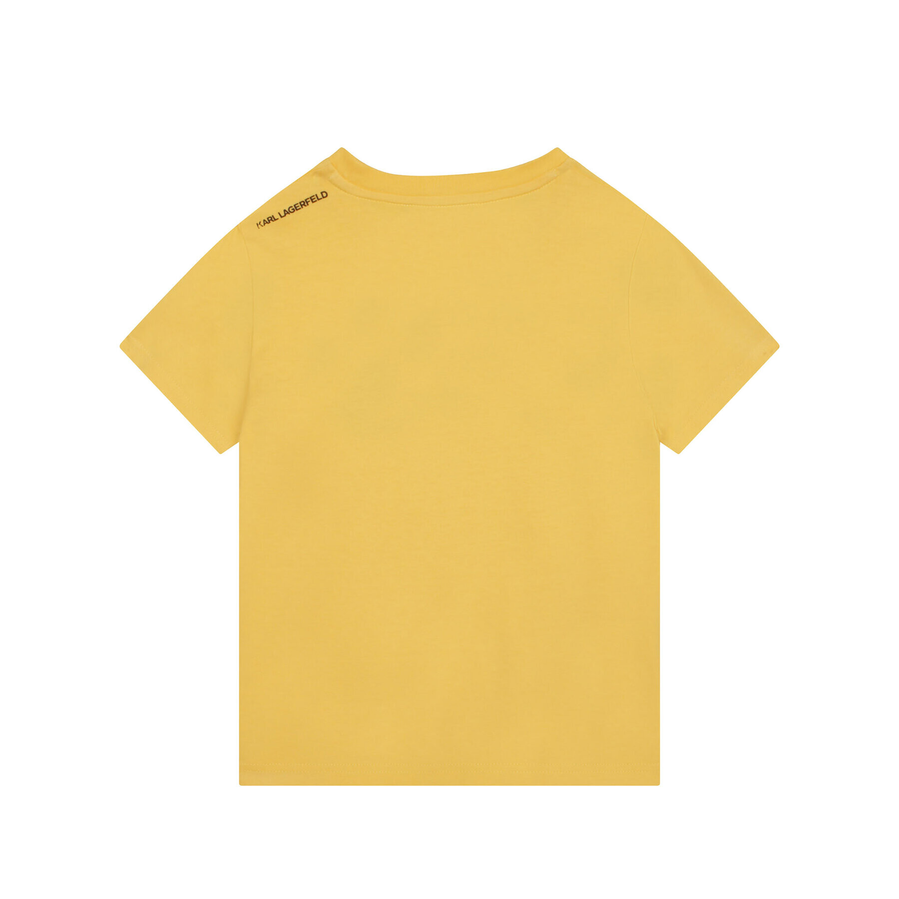 Karl Lagerfeld Kids Тишърт Z25397 D Жълт Regular Fit - Pepit.bg