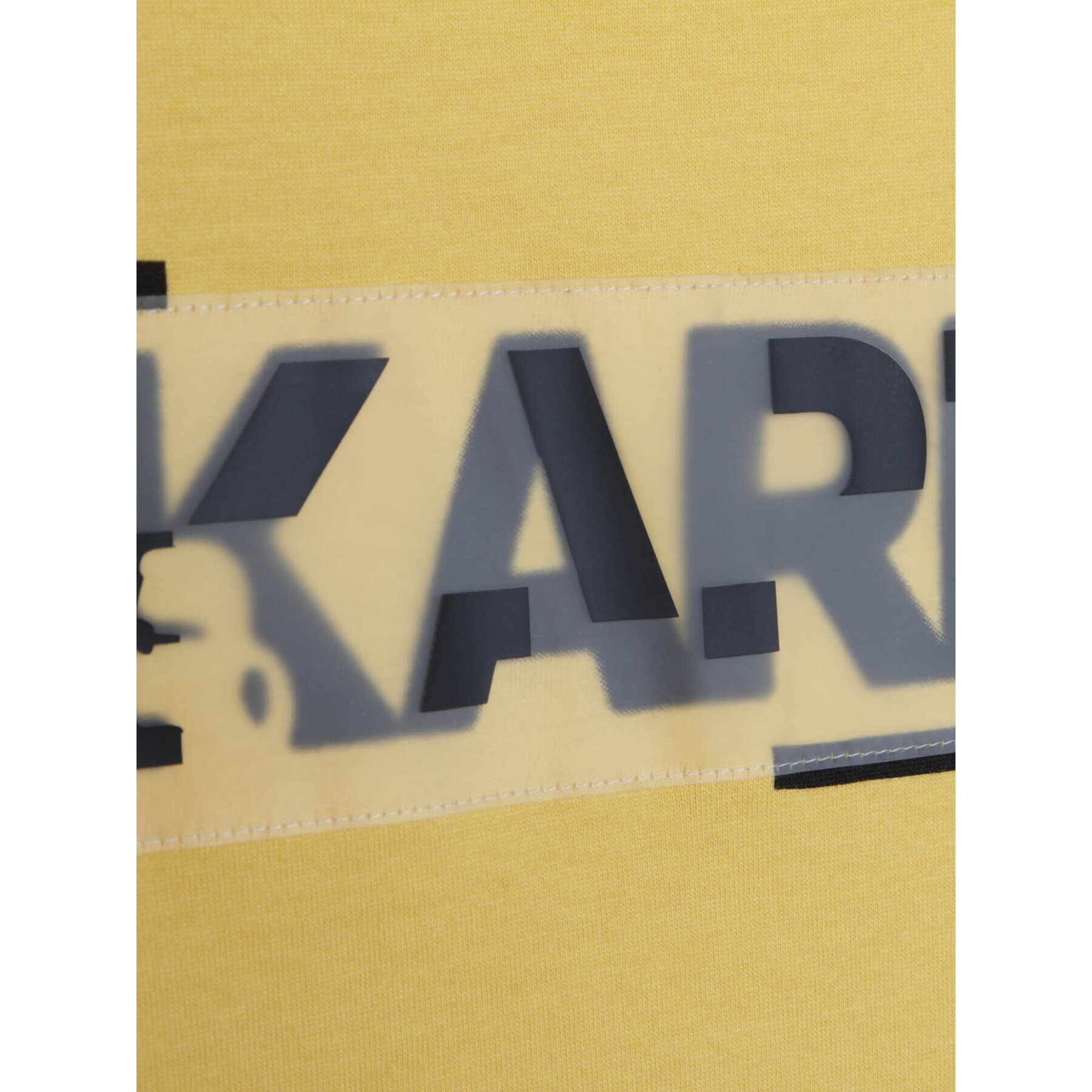 Karl Lagerfeld Kids Тишърт Z25397 D Жълт Regular Fit - Pepit.bg