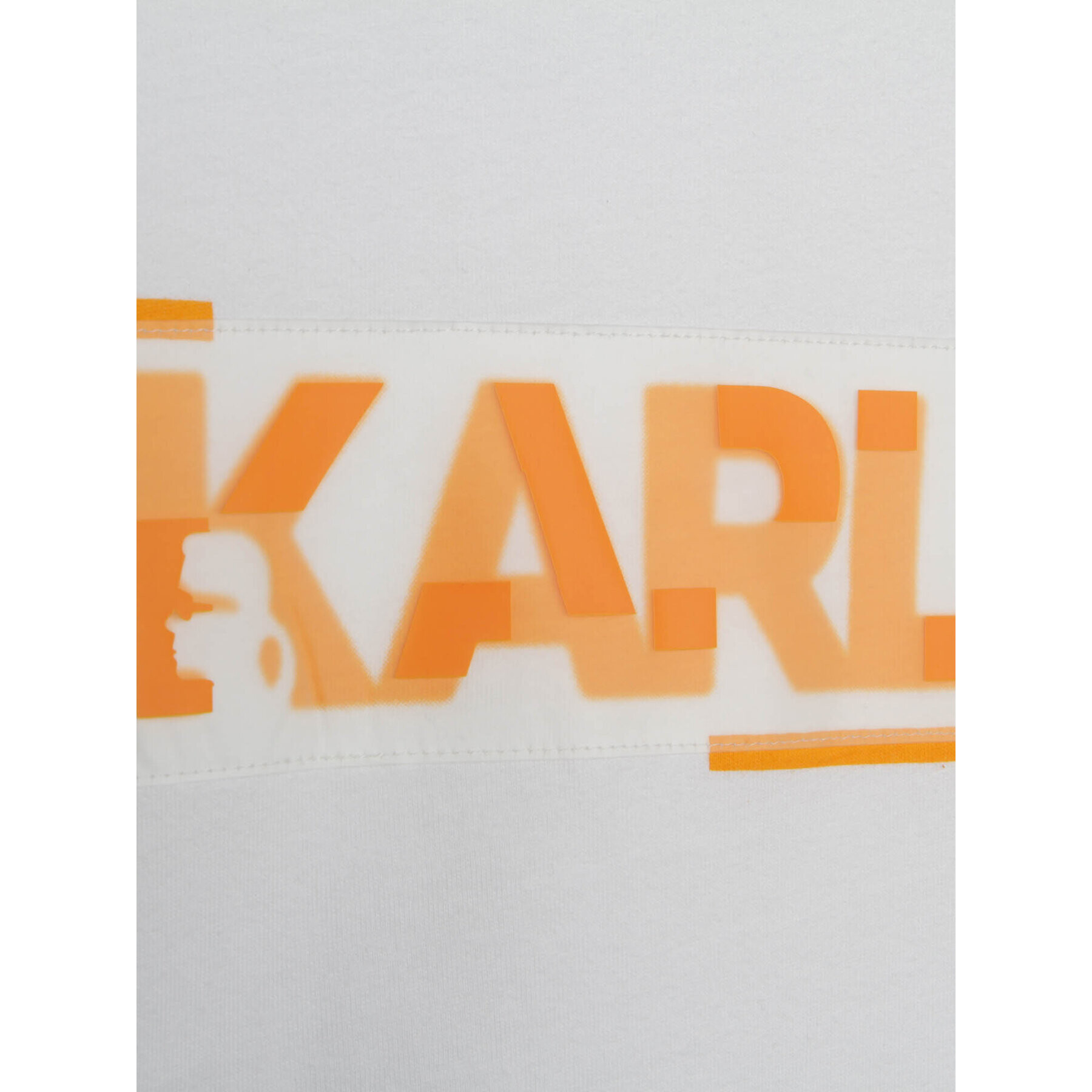 Karl Lagerfeld Kids Тишърт Z25397 M Бял Regular Fit - Pepit.bg
