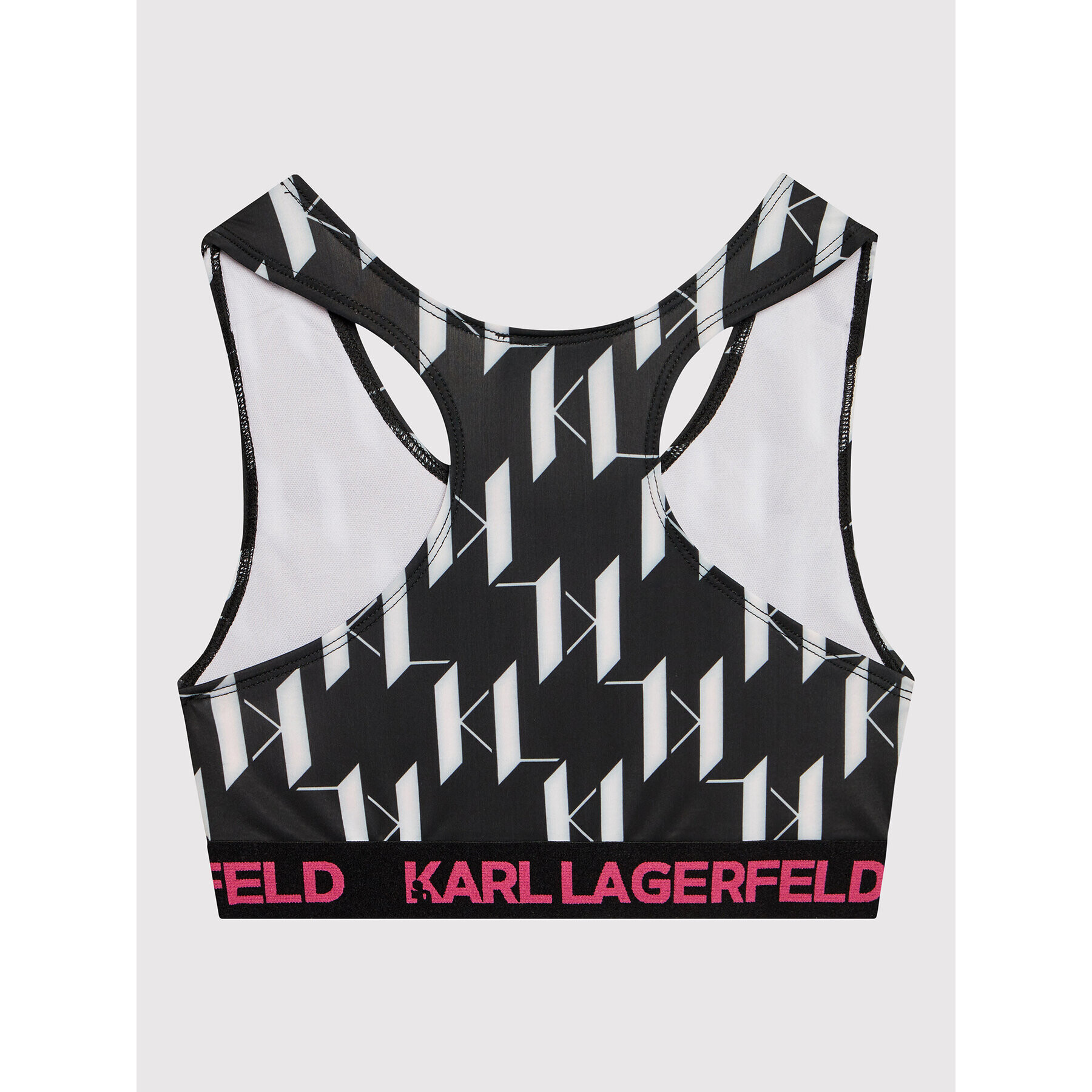 KARL LAGERFELD топ Z15350 D Черен Slim Fit - Pepit.bg