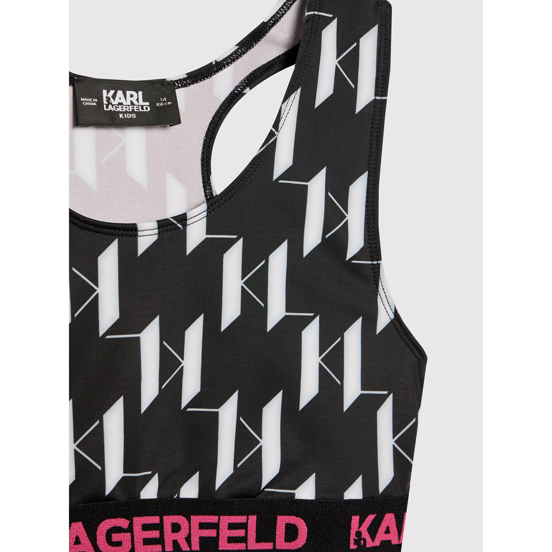 KARL LAGERFELD топ Z15350 D Черен Slim Fit - Pepit.bg