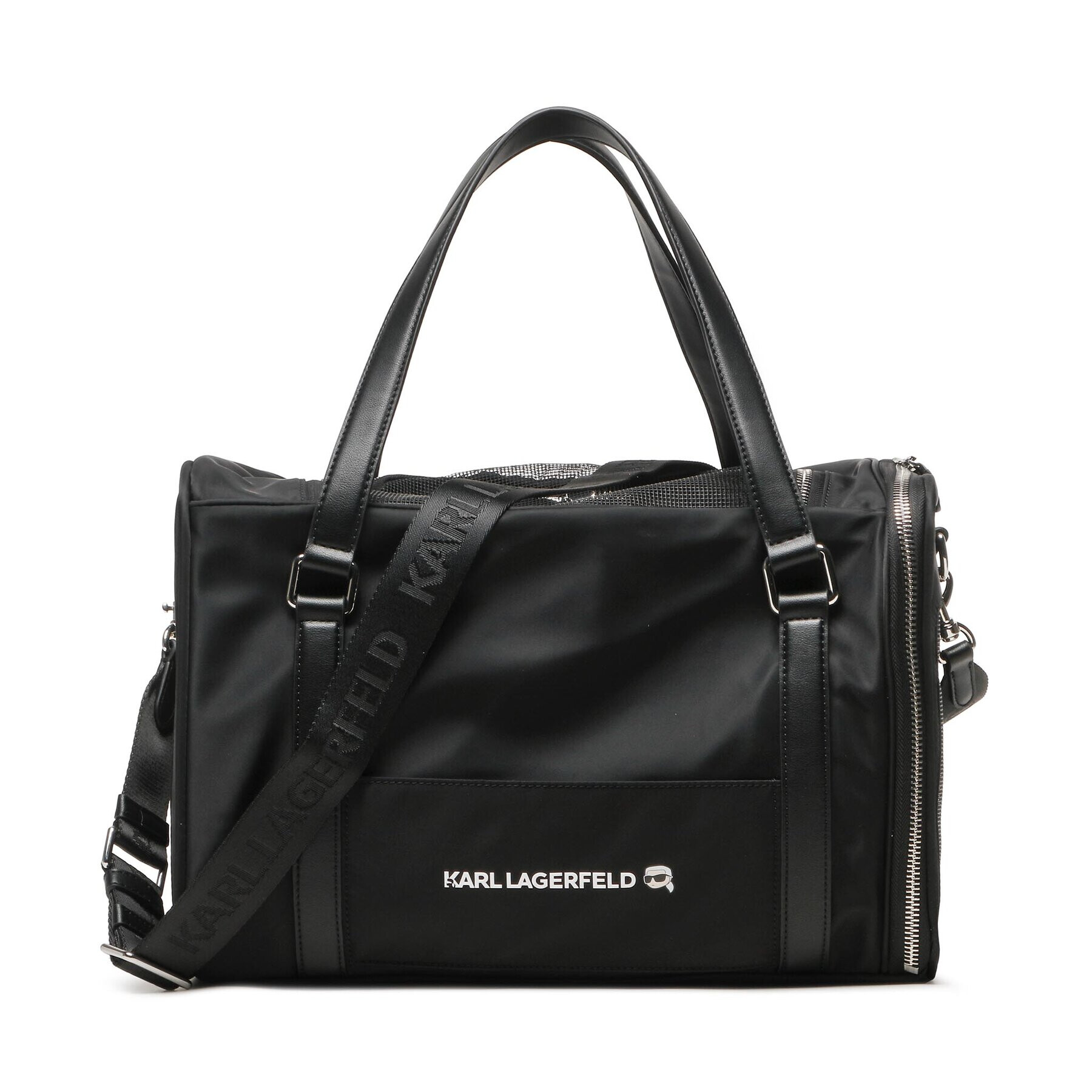 KARL LAGERFELD Транспортер за животни 230W3968 Черен - Pepit.bg