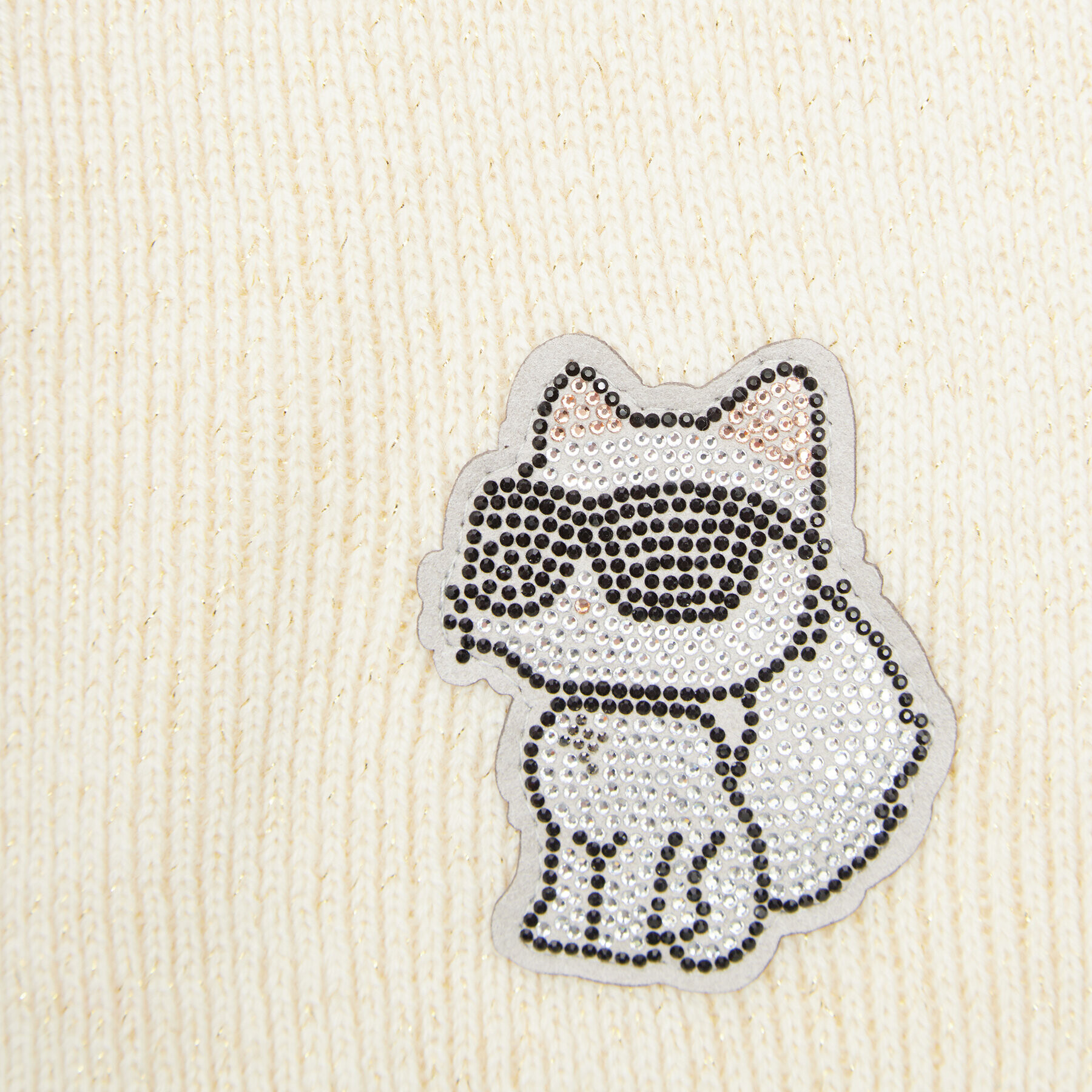 KARL LAGERFELD Зимен шал 236W3302 Бял - Pepit.bg