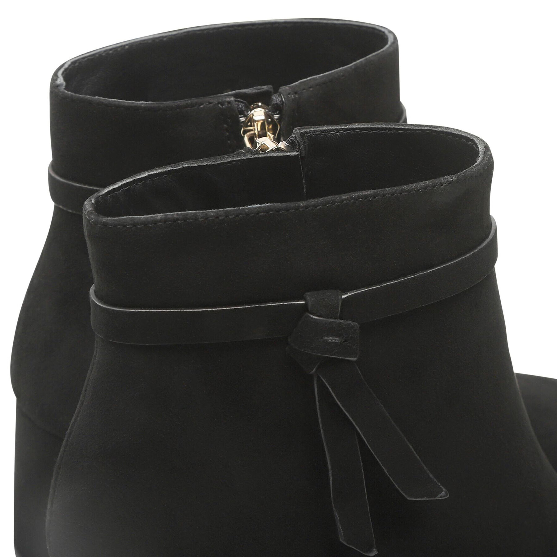 Kate Spade Боти Knott Mid Boot K9553 Черен - Pepit.bg