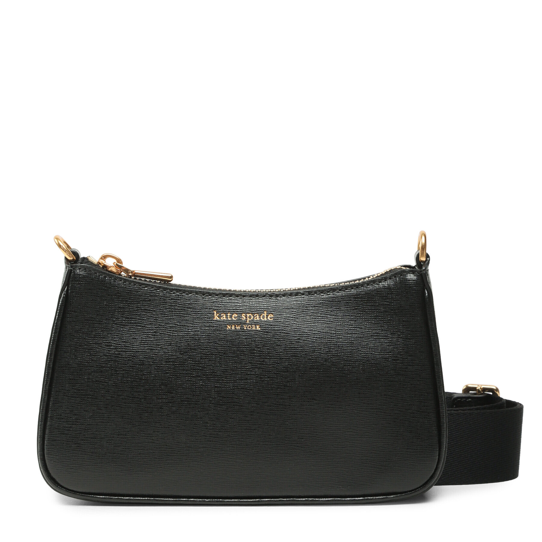 Kate Spade Дамска чанта Double Up Crossbody K9997 Черен - Pepit.bg