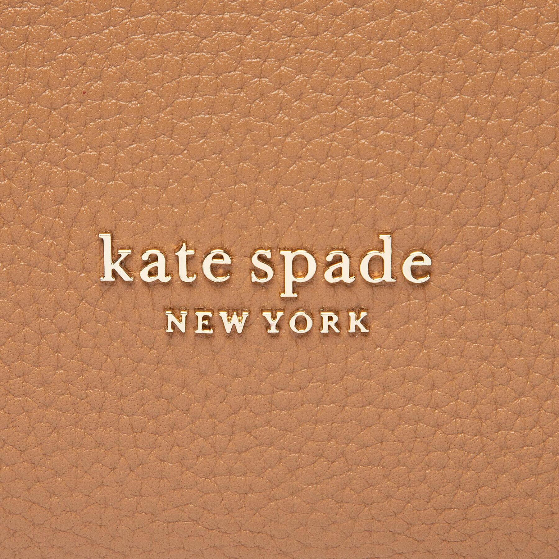 Kate Spade Дамска чанта Knott Pebbled Leather Medium S PXR00398 Кафяв - Pepit.bg