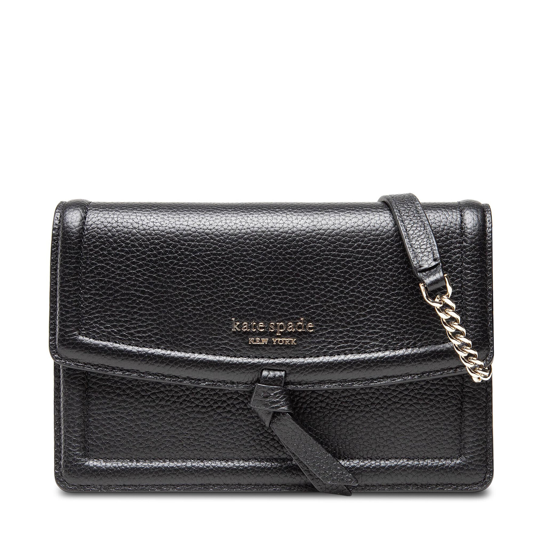 Kate Spade Дамска чанта Knott PWR00443 Черен - Pepit.bg