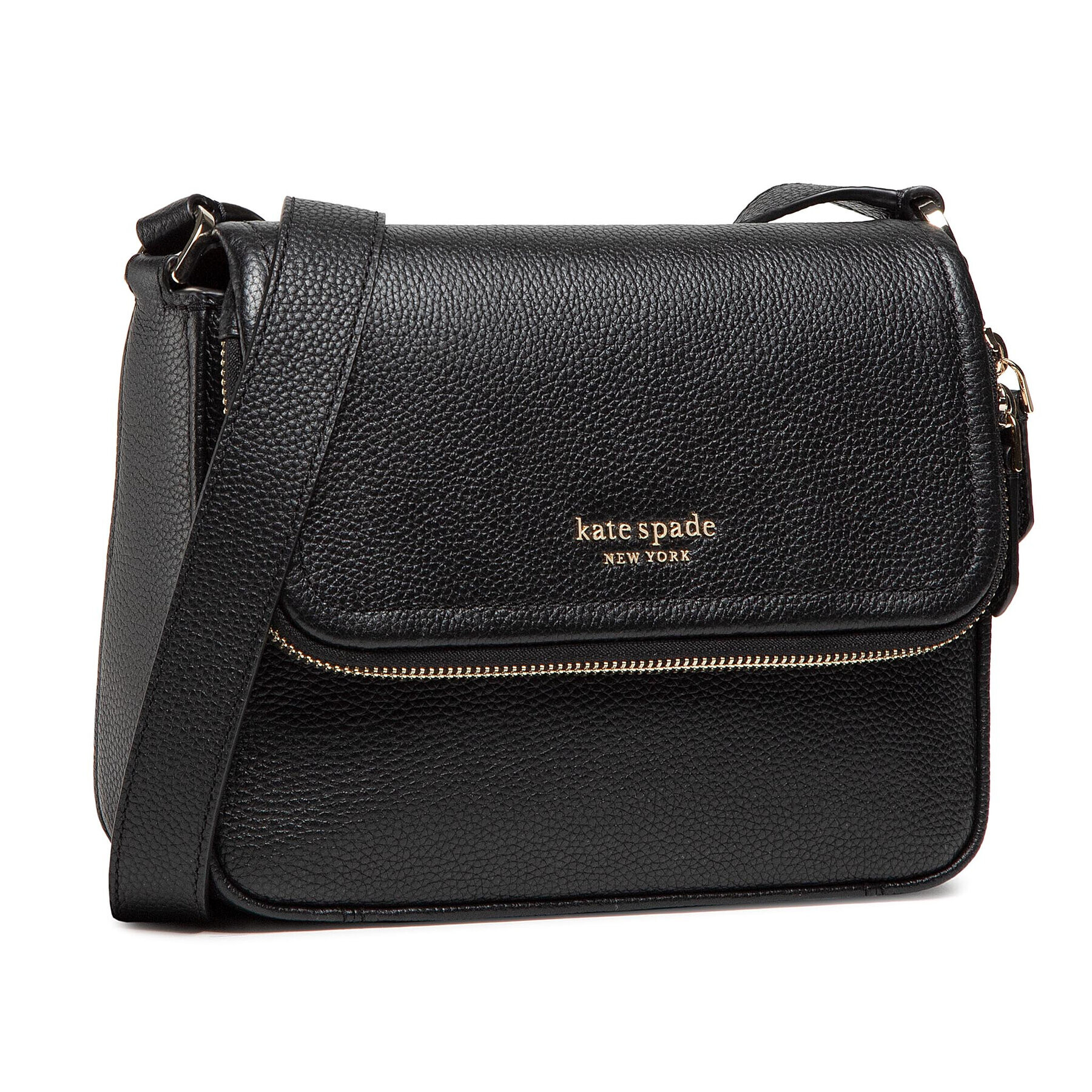 Kate Spade Дамска чанта Large Flap PXR00404 Черен - Pepit.bg