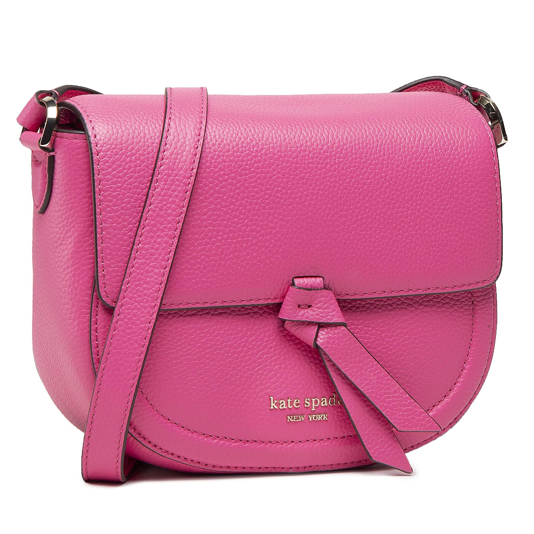 Kate Spade Дамска чанта Md Saddle Bag PXR00507 Розов - Pepit.bg