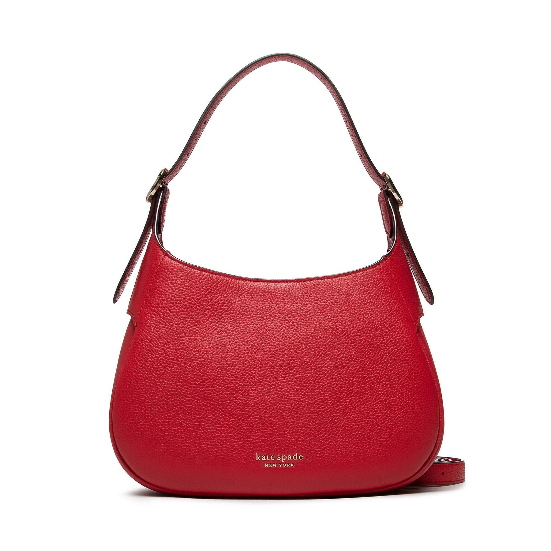 Kate Spade Дамска чанта New Drop Hobo K5487 Червен - Pepit.bg