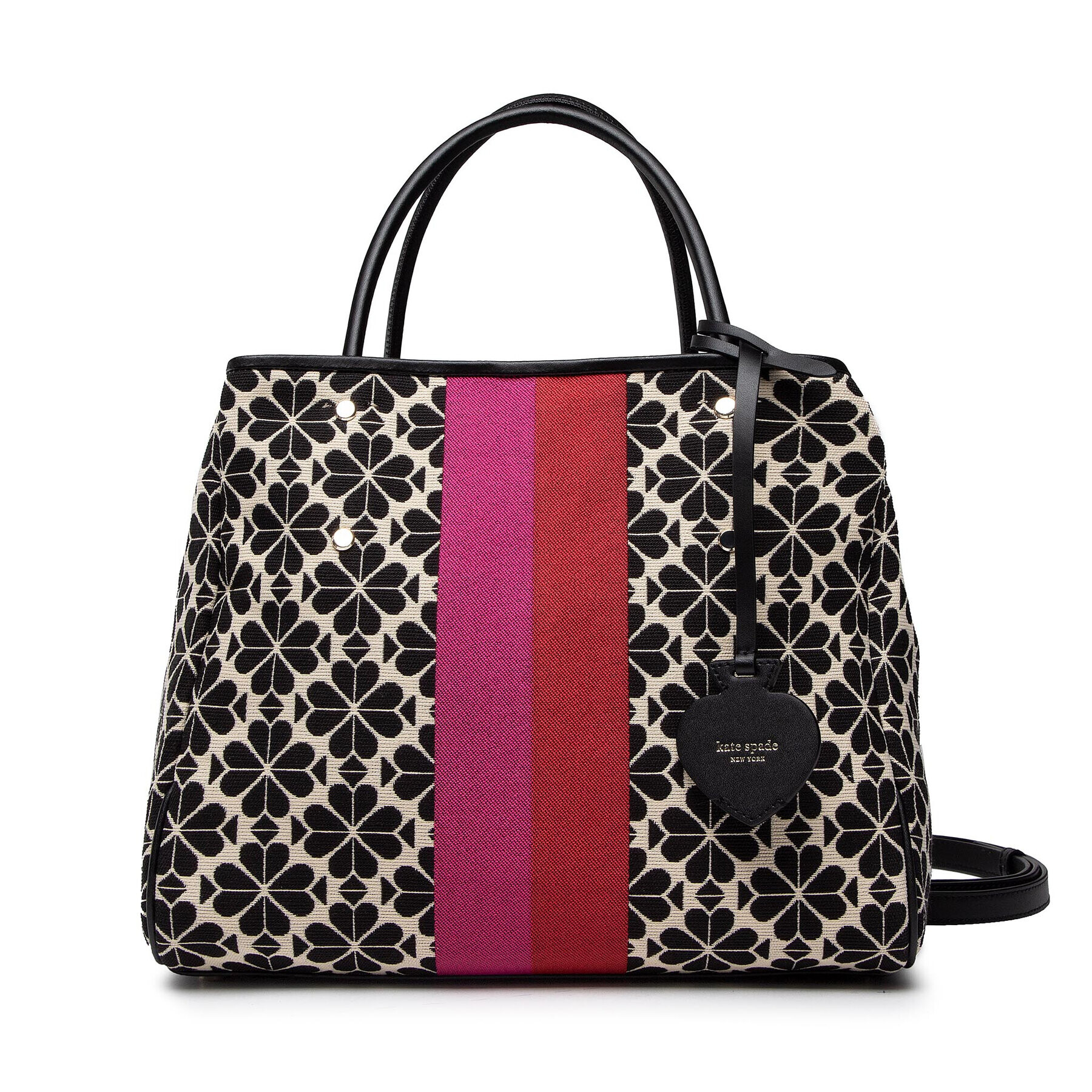 Kate Spade Дамска чанта Spd Flr Jq Evy Md PXRB289 Черен - Pepit.bg