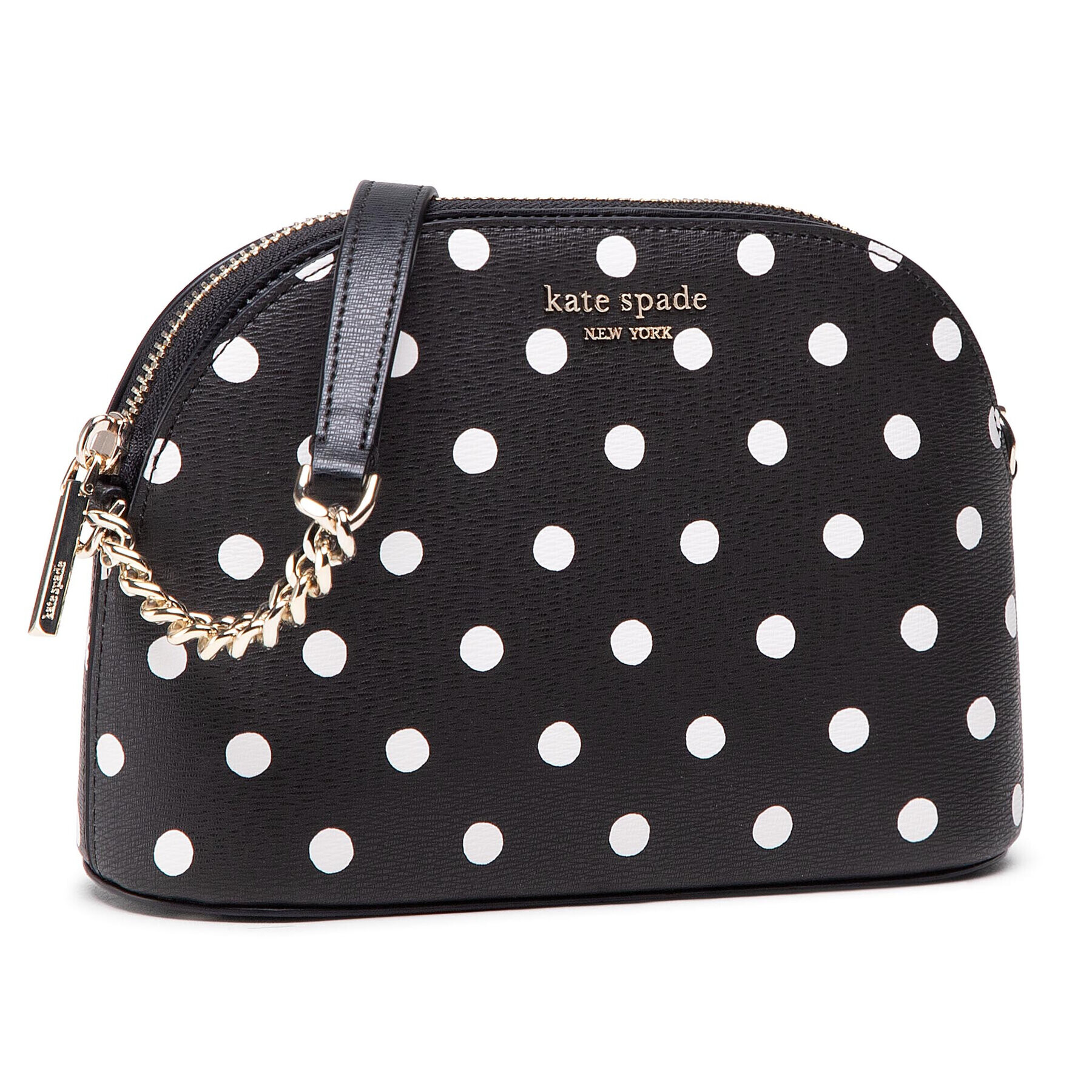 Kate Spade Дамска чанта Spencer Sunshine Dot PWR00410 Черен - Pepit.bg