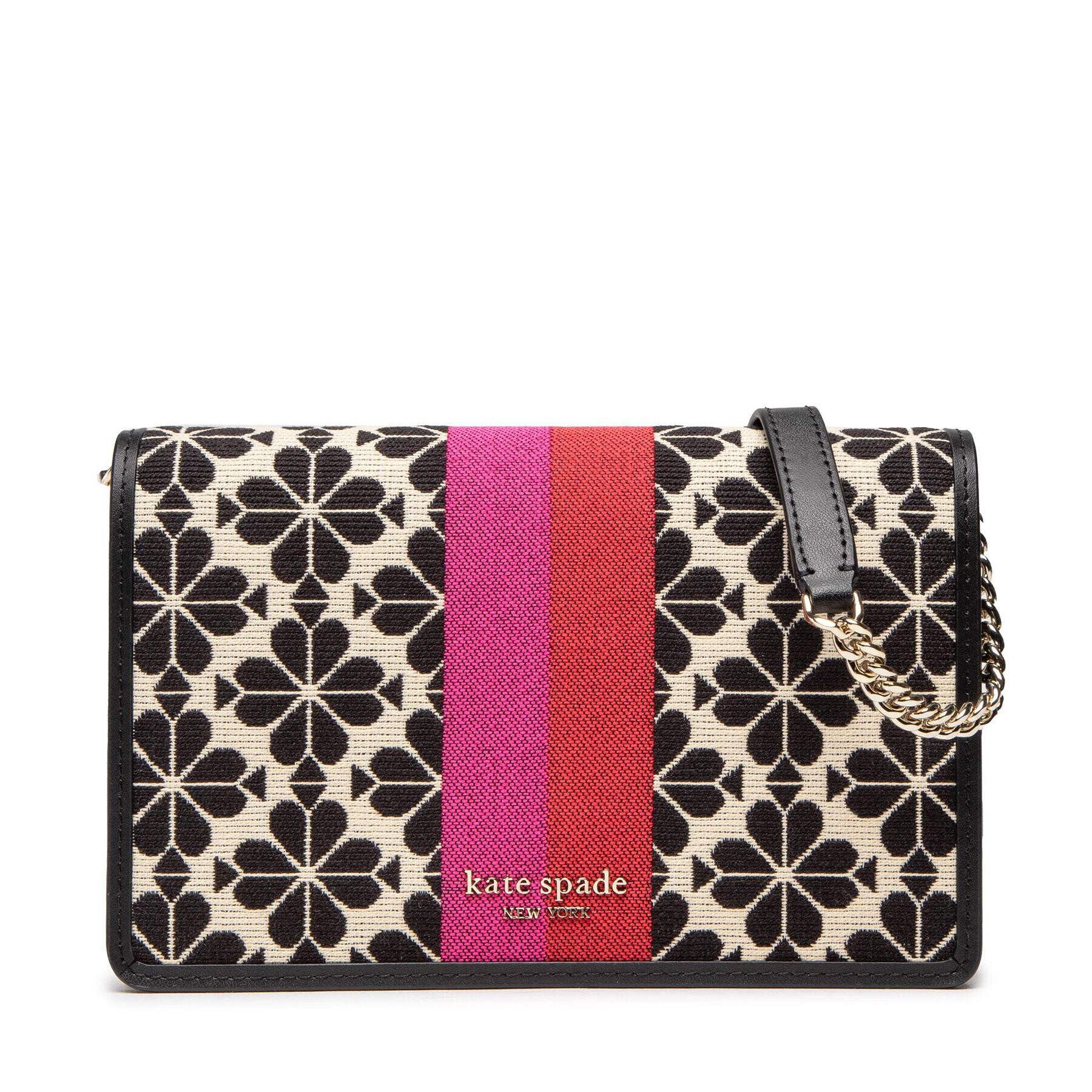 Kate Spade Дамска чанта Wallet On Chain PWR00447 Черен - Pepit.bg