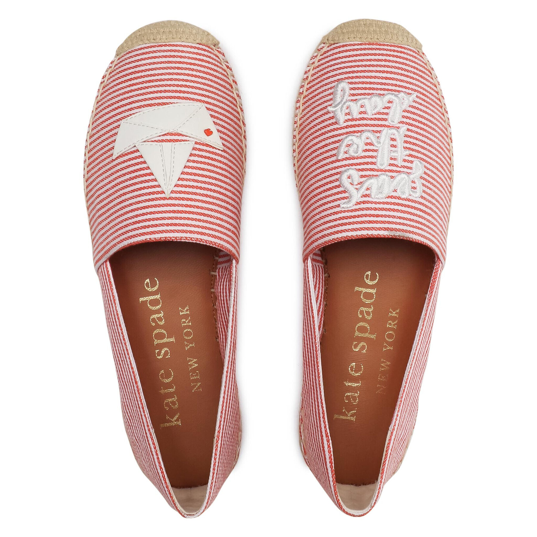 Kate Spade Еспадрили Ocean Stroll K3338 Червен - Pepit.bg