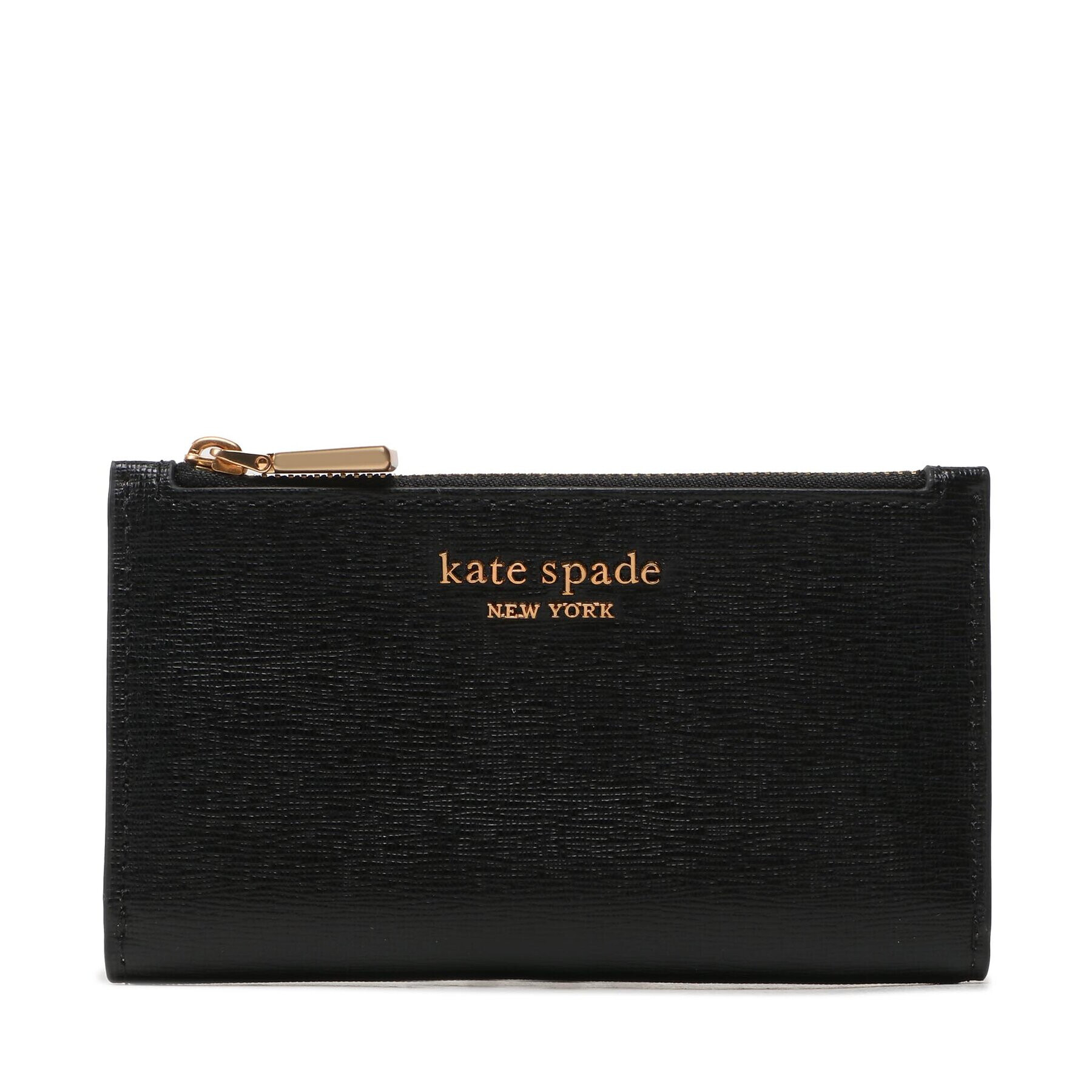 Kate Spade Голям дамски портфейл Monogram K8918 Черен - Pepit.bg