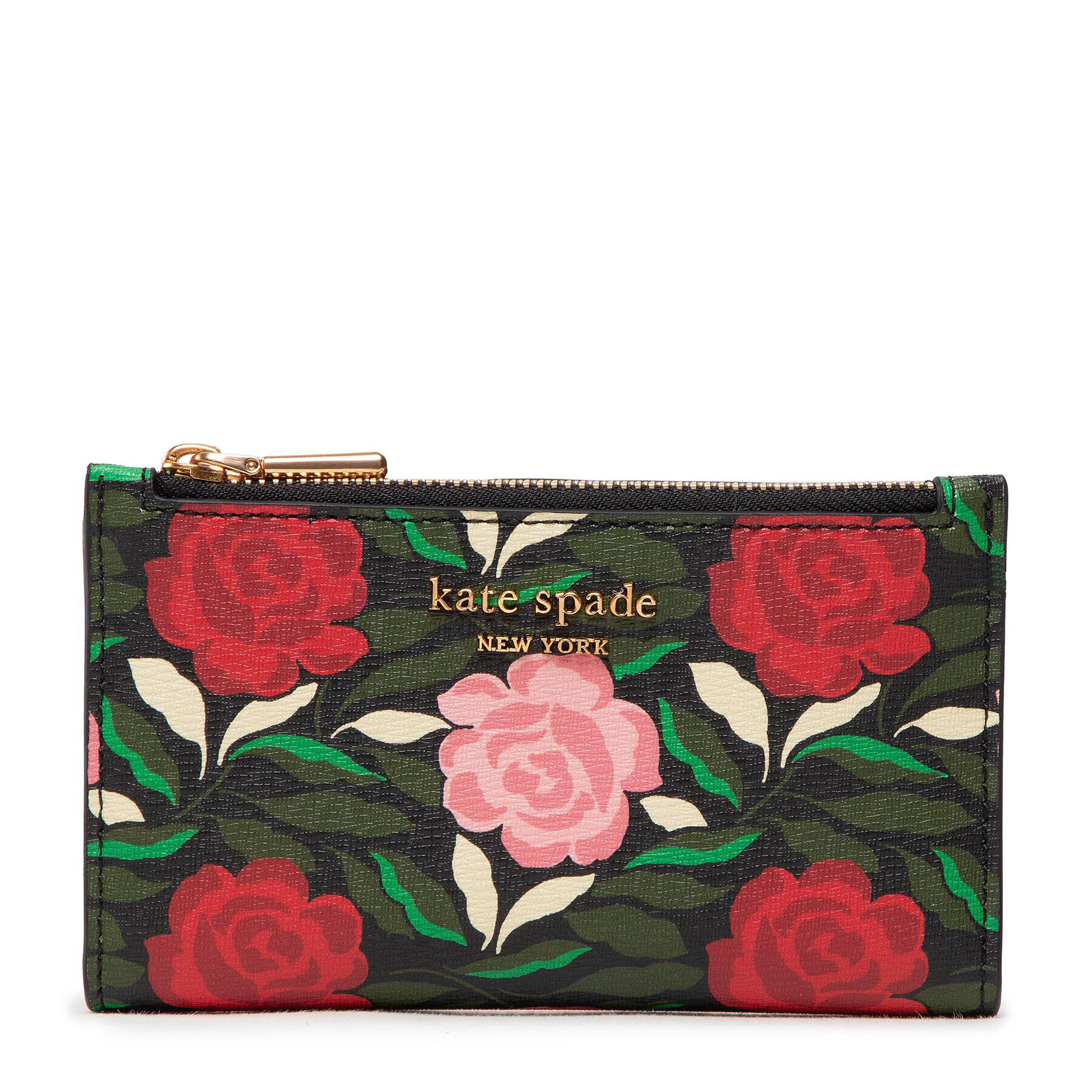 Kate Spade Голям дамски портфейл Morgan Rose Garden Printed Saf K9240 Цветен - Pepit.bg