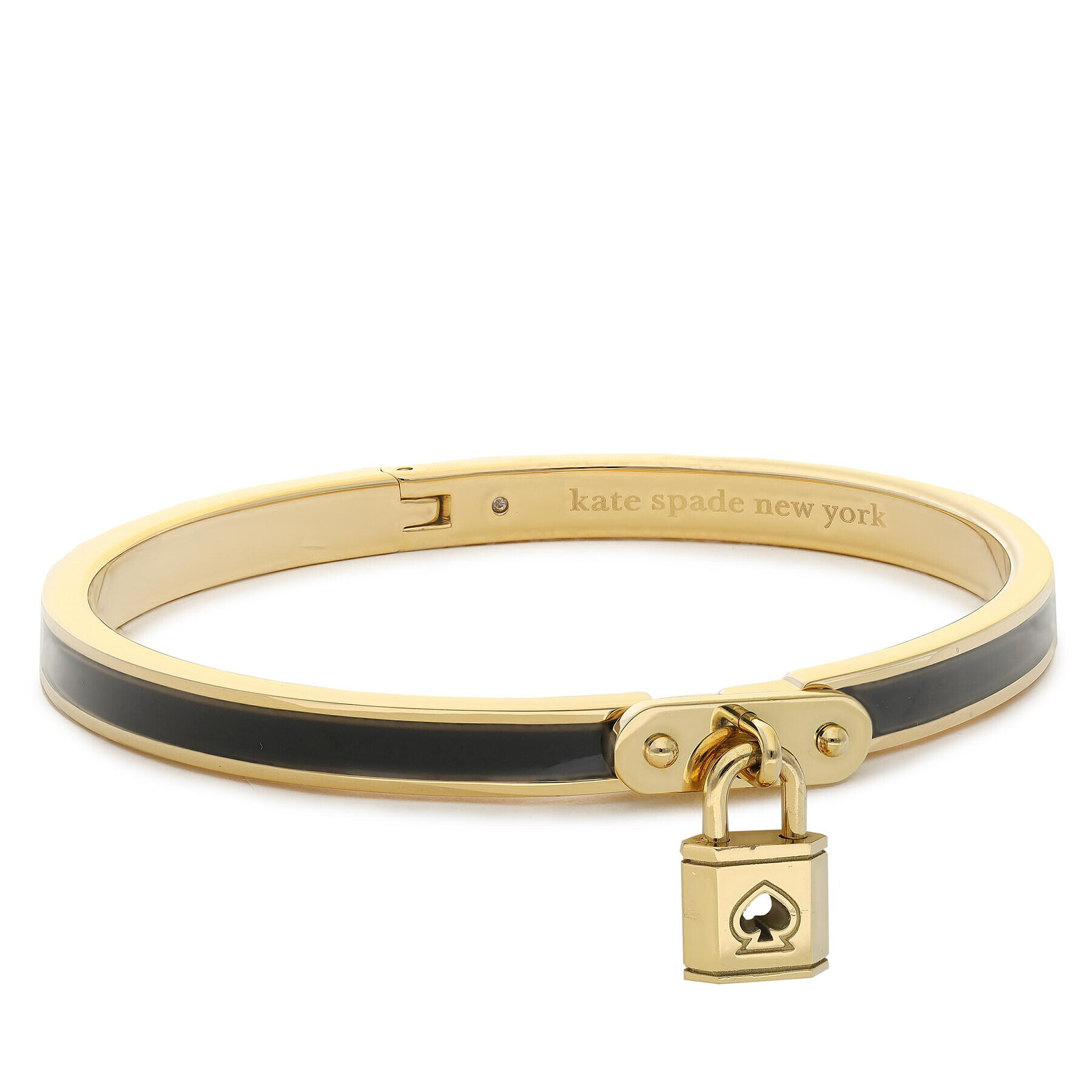 Kate Spade Гривна Charm Bangle Черен - Pepit.bg