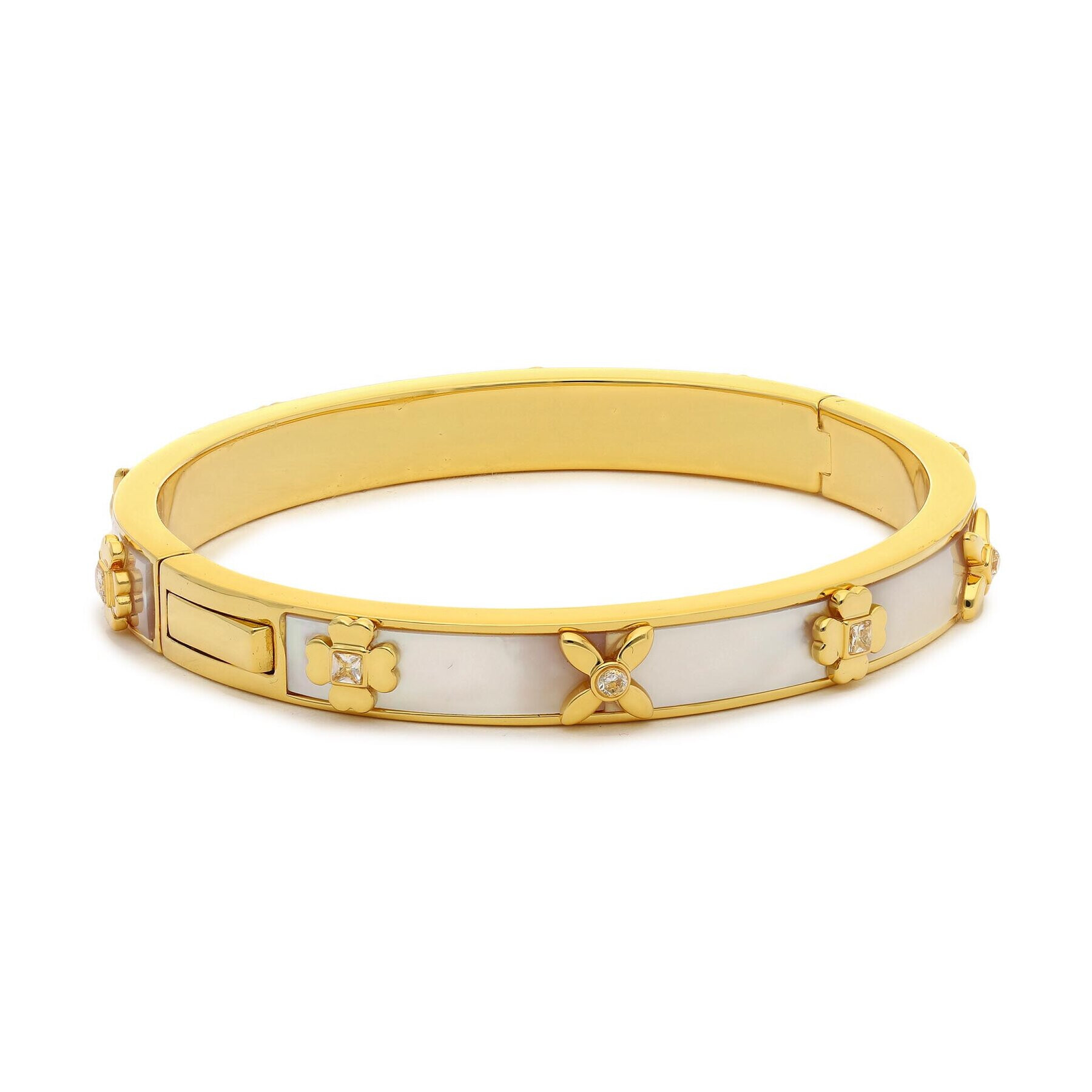 Kate Spade Гривна Hinged Bangle KD291 Златист - Pepit.bg