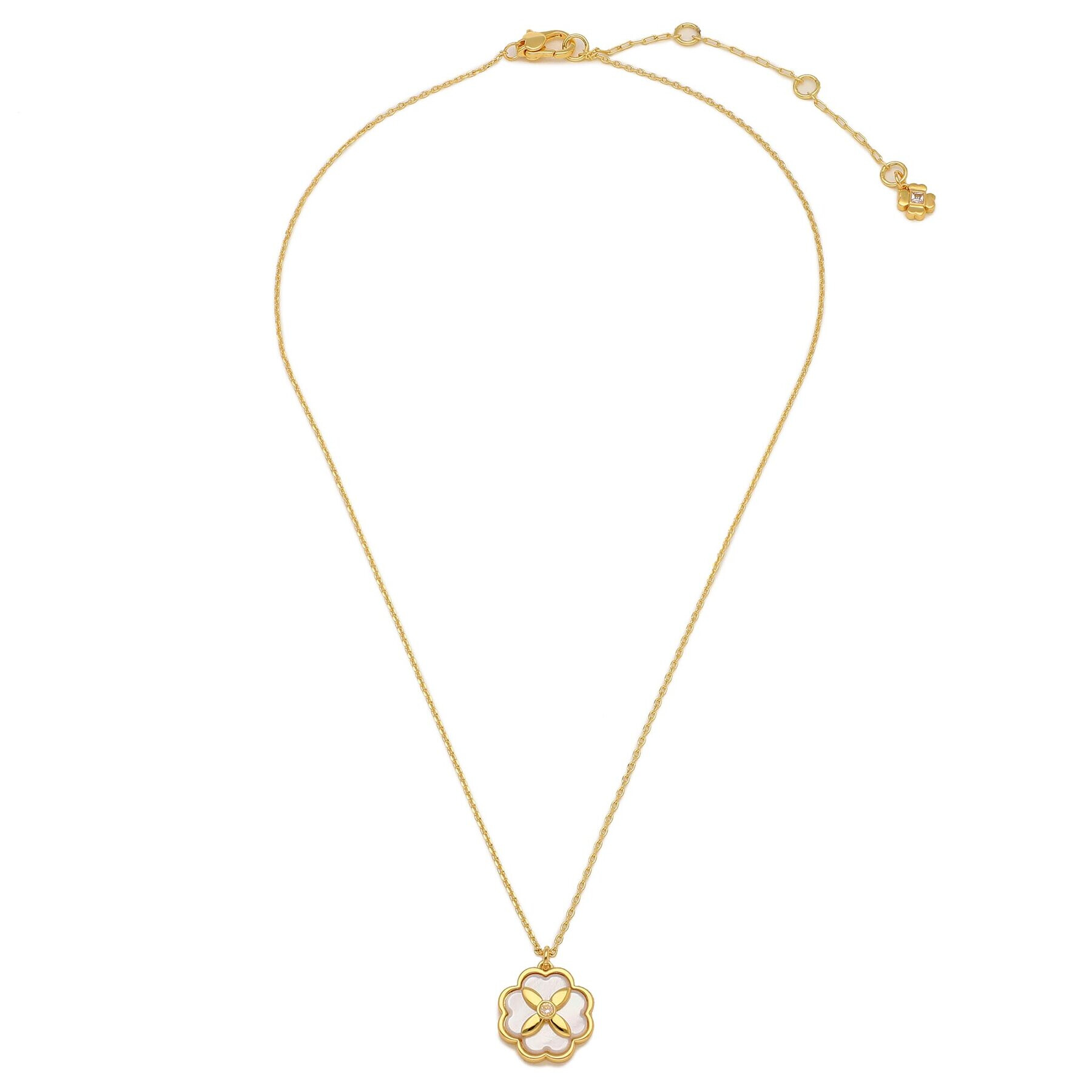 Kate Spade Колие Pendant KD299 Златист - Pepit.bg