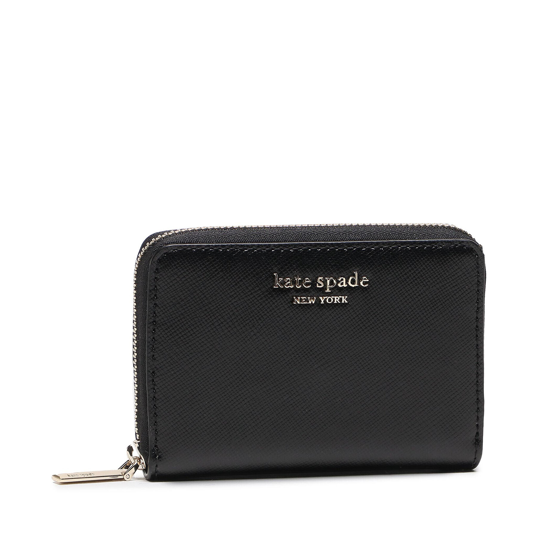 Kate Spade Малък дамски портфейл Spencer PWR00016 Черен - Pepit.bg