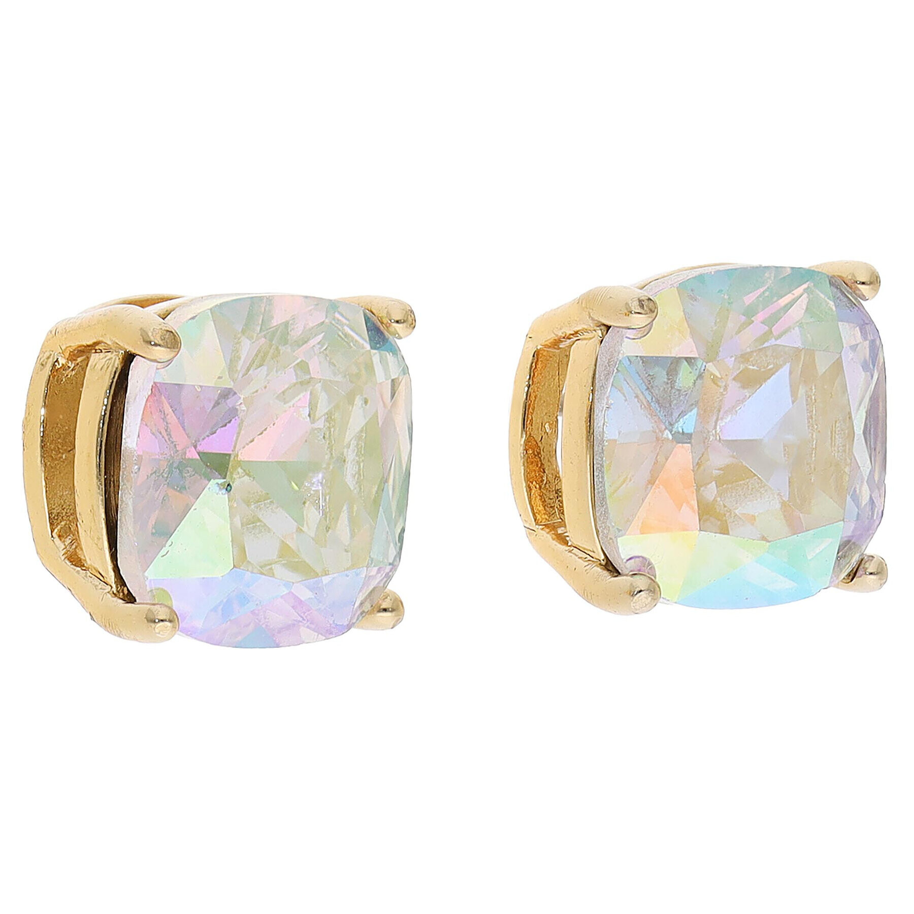 Kate Spade Обици Mini Small Square WBRUD120 Златист - Pepit.bg