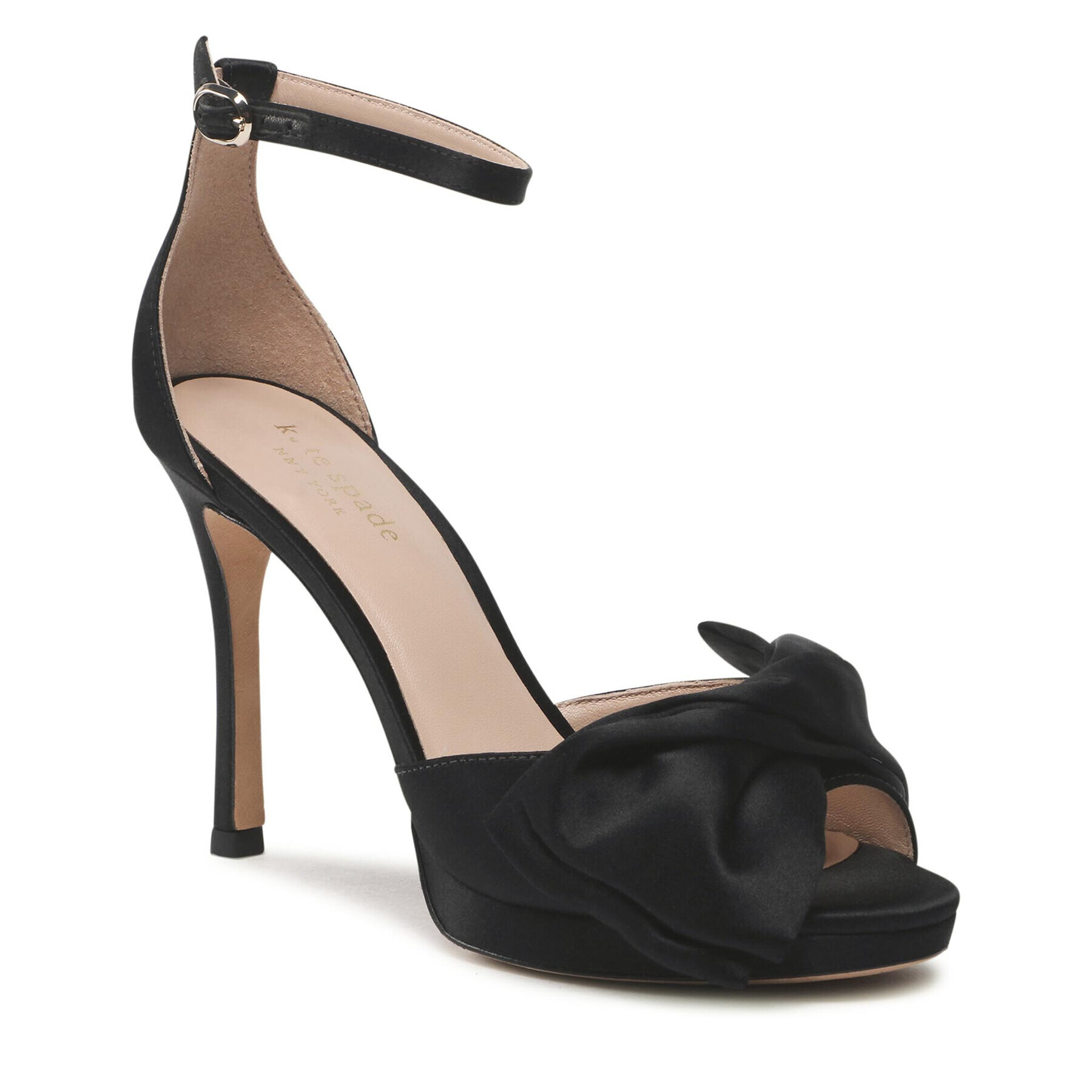 Kate Spade Сандали Bridal Bow K0006 Черен - Pepit.bg