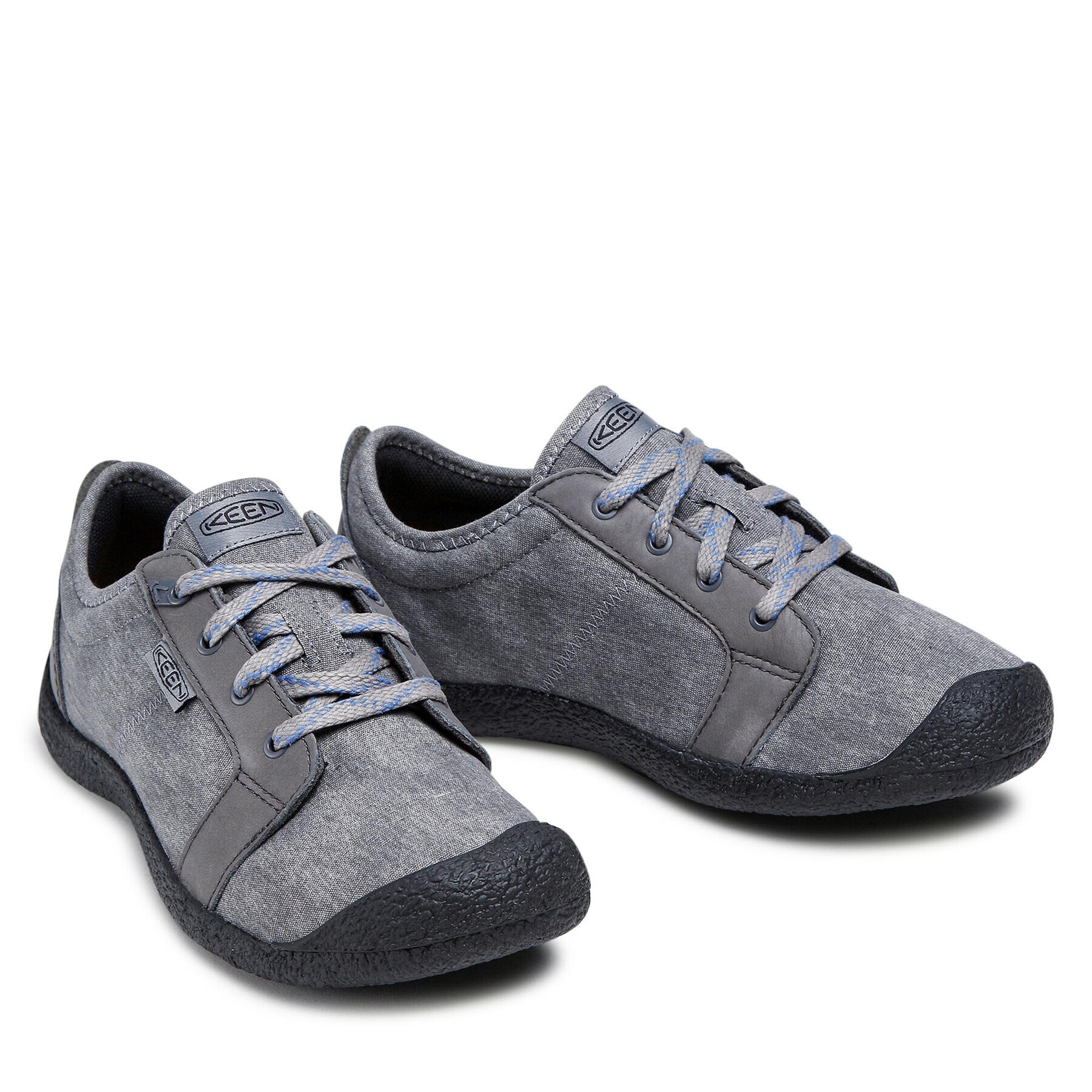 Keen Обувки Howser Canvas Lace-Up 1026144 Сив - Pepit.bg