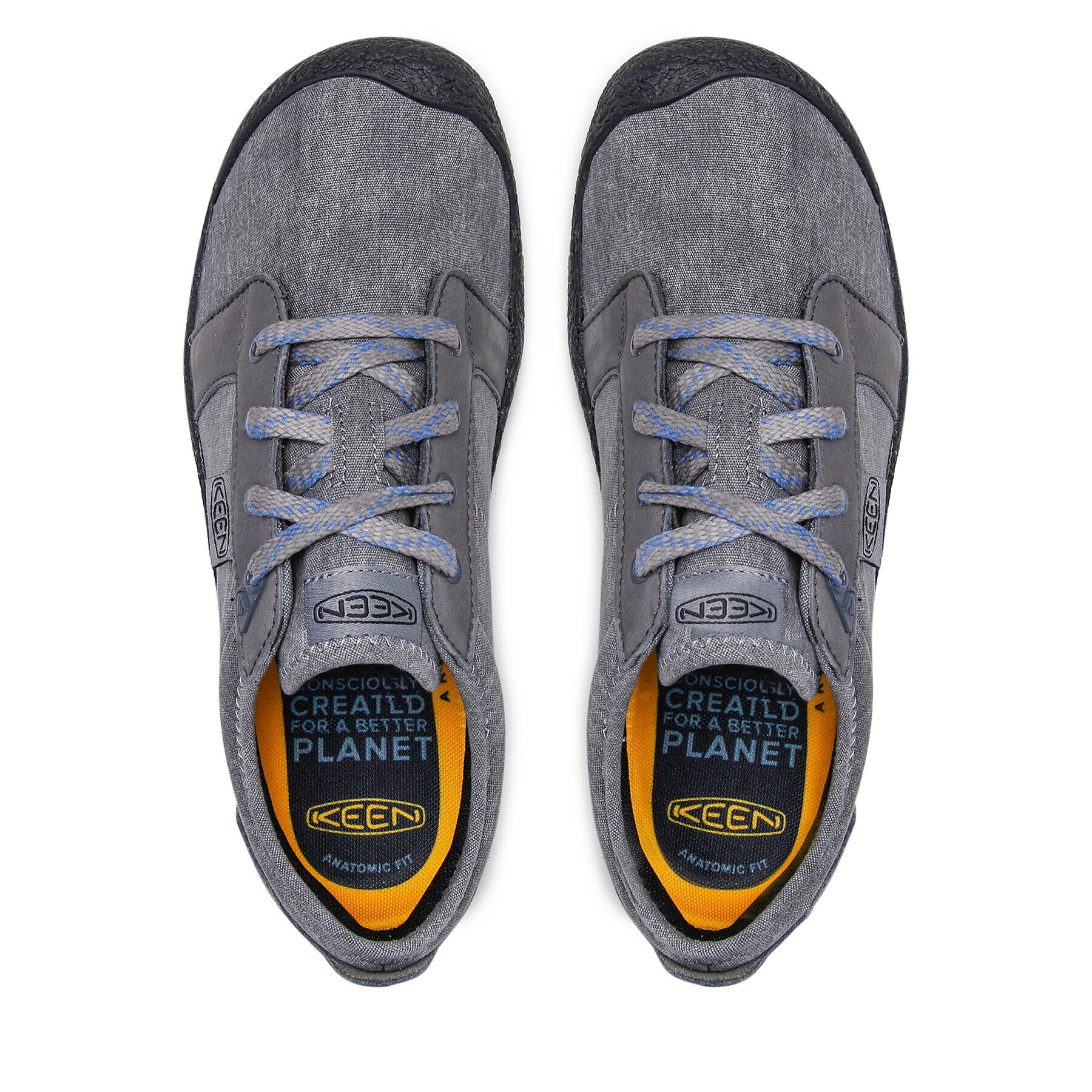 Keen Обувки Howser Canvas Lace-Up 1026144 Сив - Pepit.bg