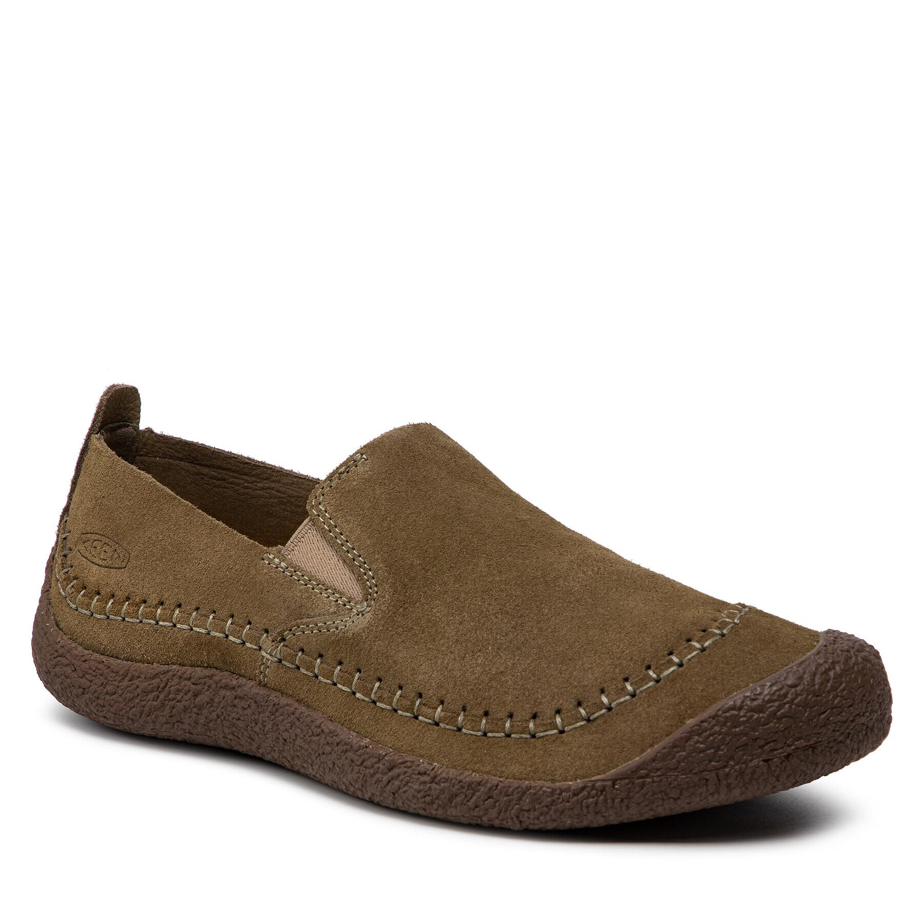 Keen Обувки Howser Suede Slip-On 1024945 Зелен - Pepit.bg