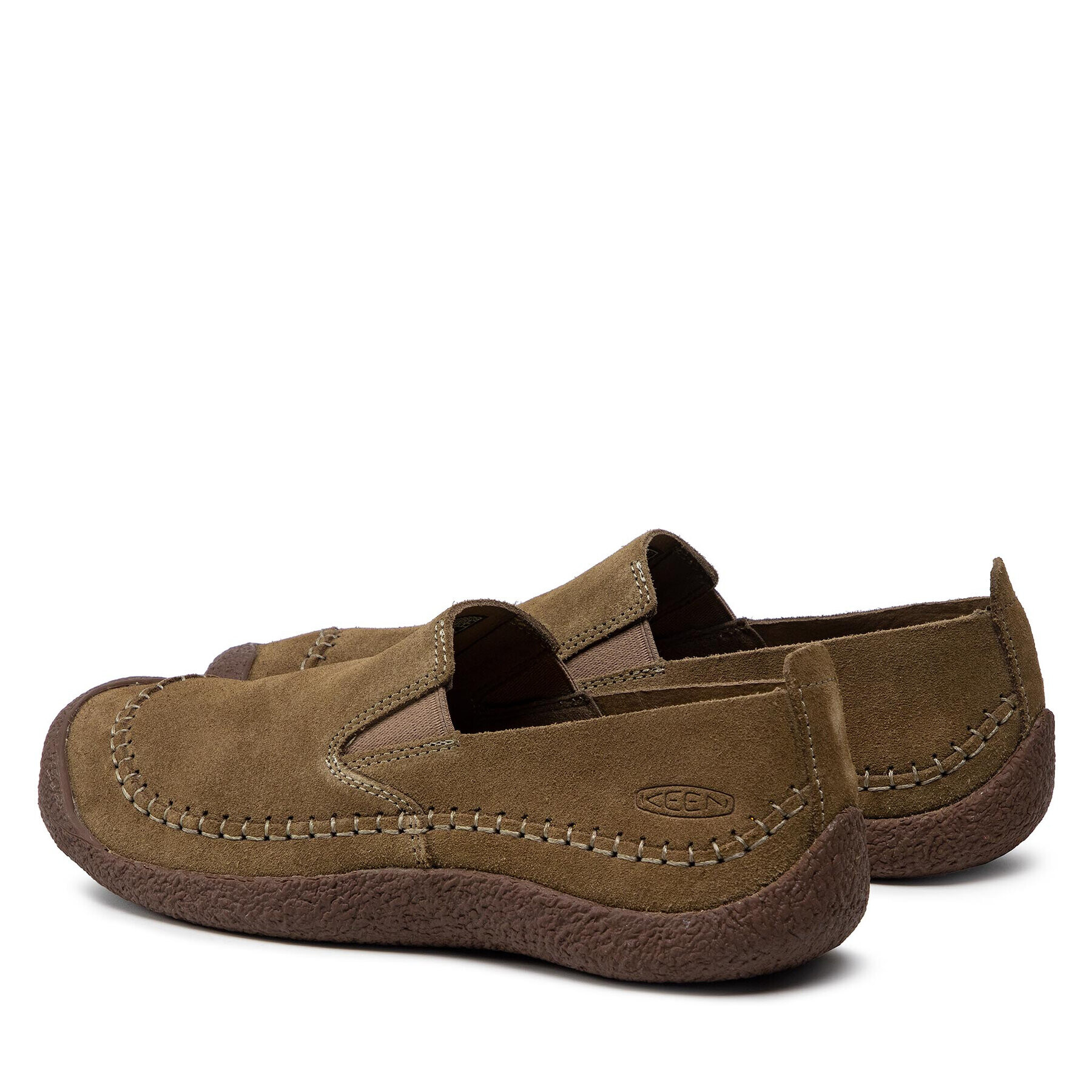Keen Обувки Howser Suede Slip-On 1024945 Зелен - Pepit.bg