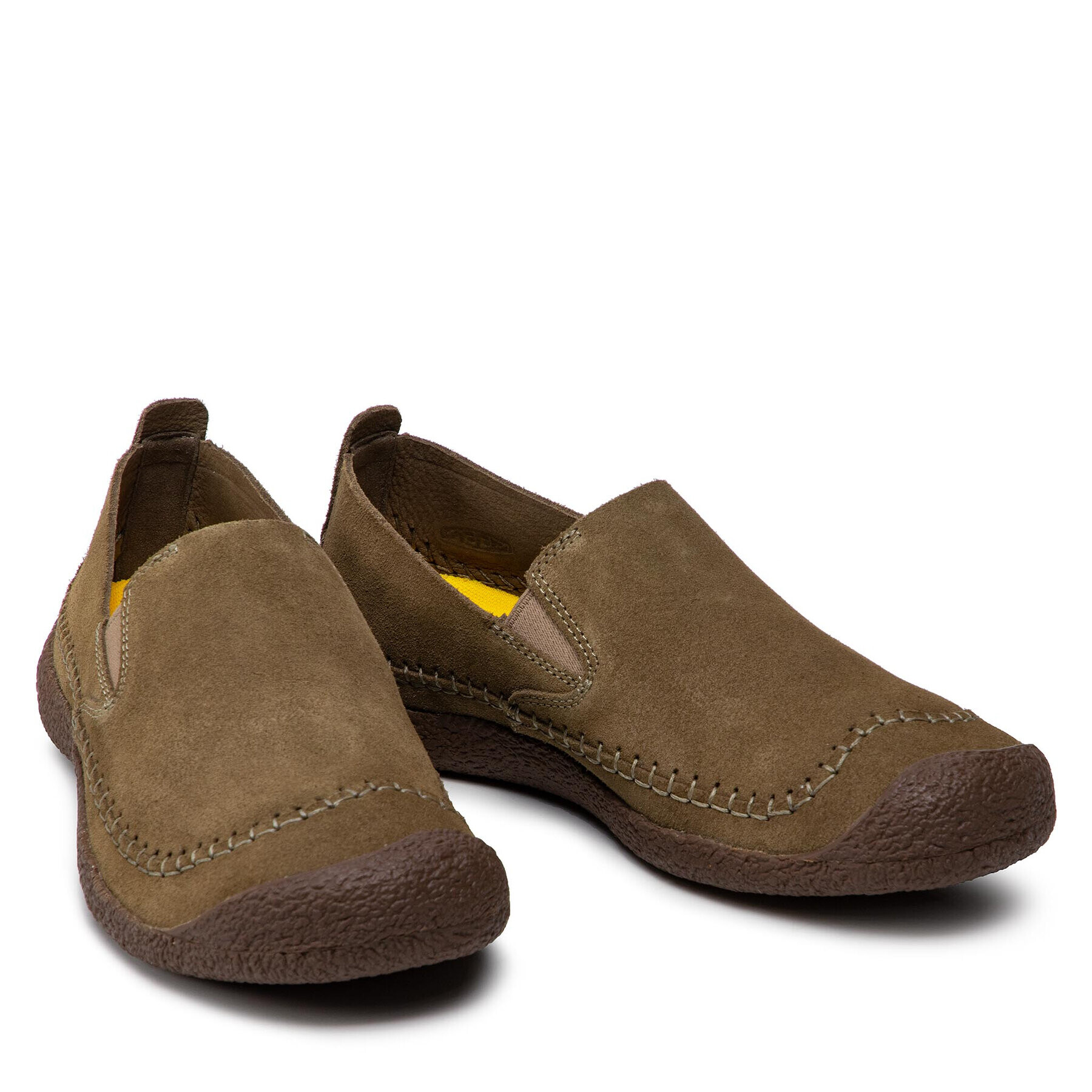 Keen Обувки Howser Suede Slip-On 1024945 Зелен - Pepit.bg