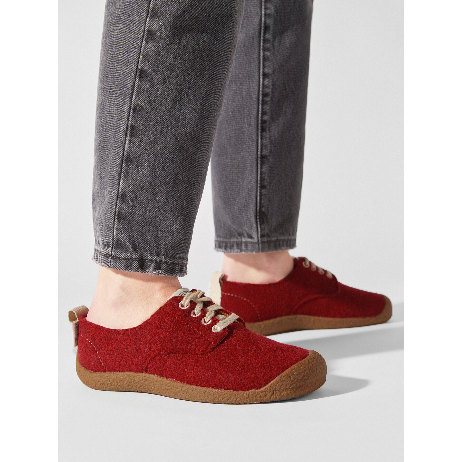 Keen Обувки Mosey Derby 1026809 Червен - Pepit.bg