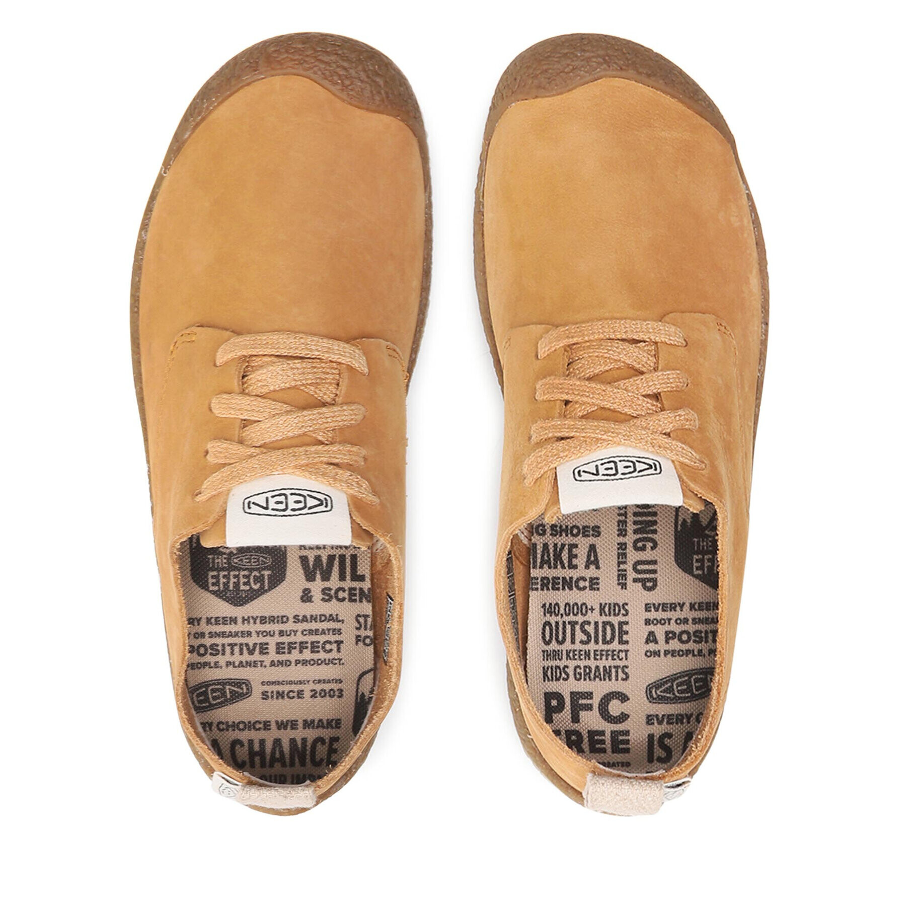 Keen Обувки Mosey Derby Leather 1026457 Кафяв - Pepit.bg