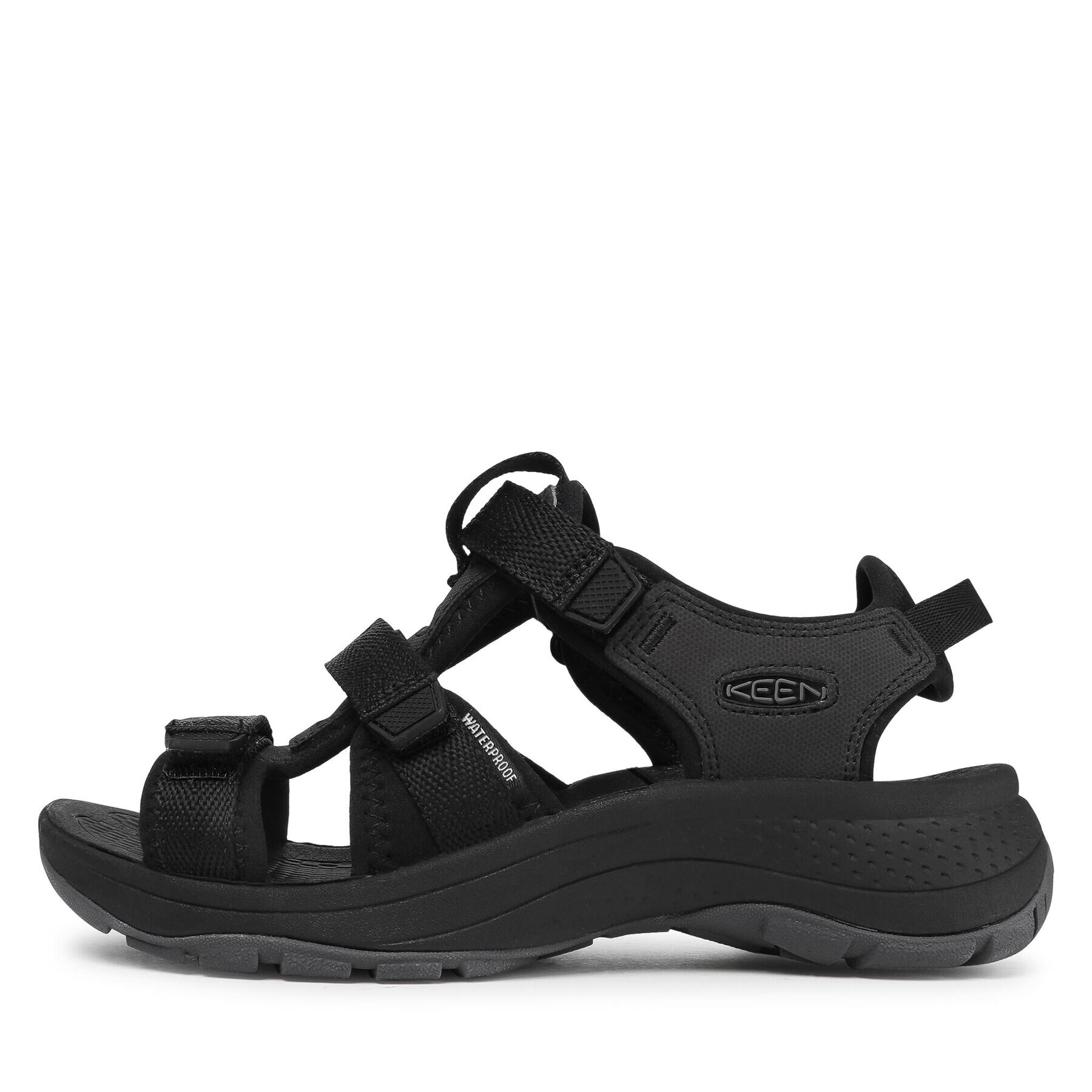 Keen Сандали Astoria West Open Toe 1024868 Черен - Pepit.bg