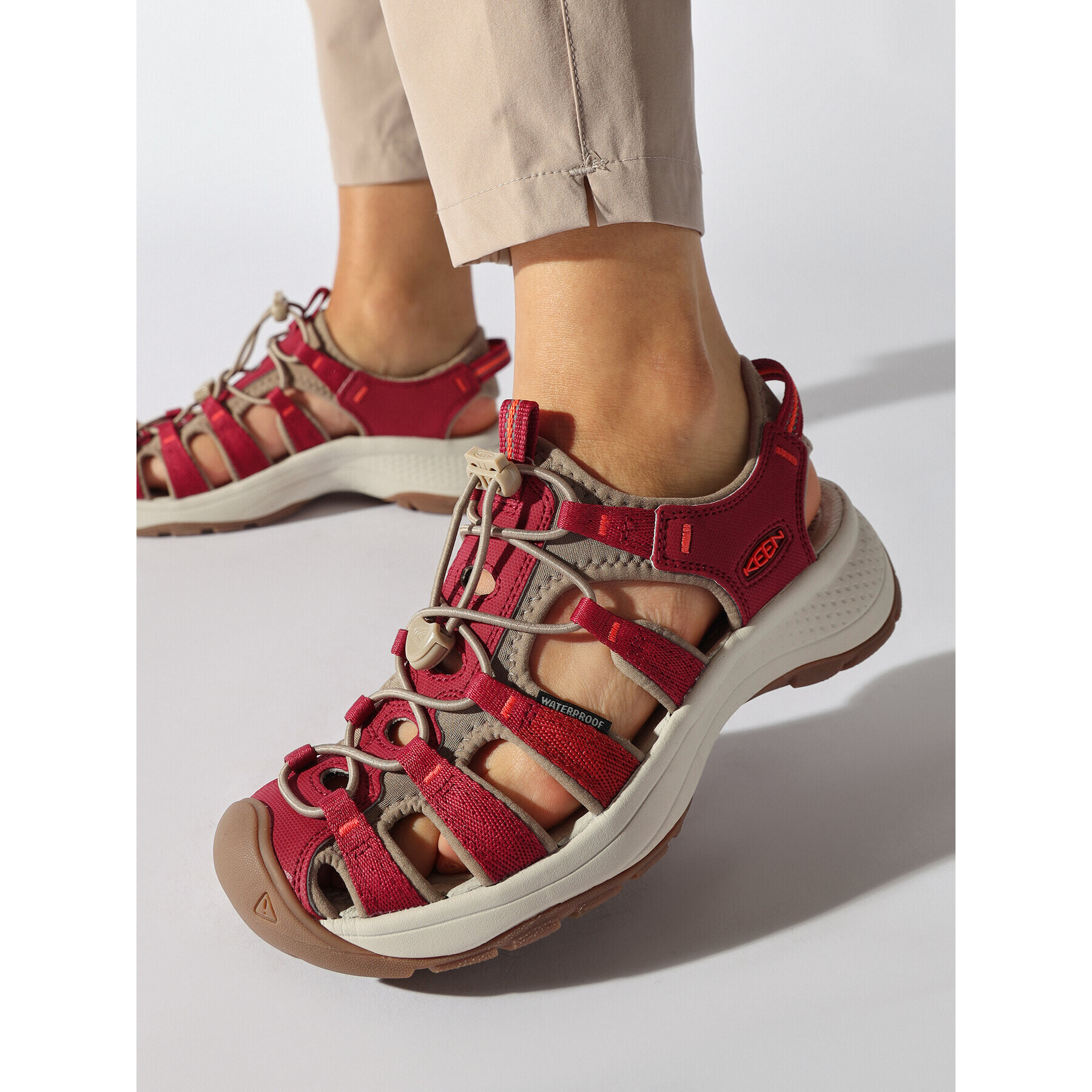 Keen Сандали Astoria West Sandal 1027166 Червен - Pepit.bg