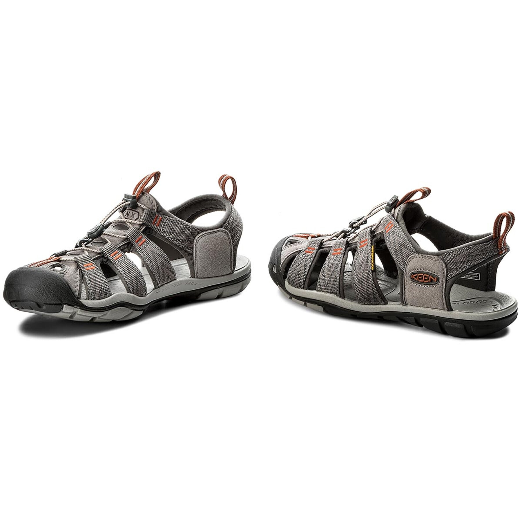 Keen Сандали Clearwater Cnx 1018497 Сив - Pepit.bg
