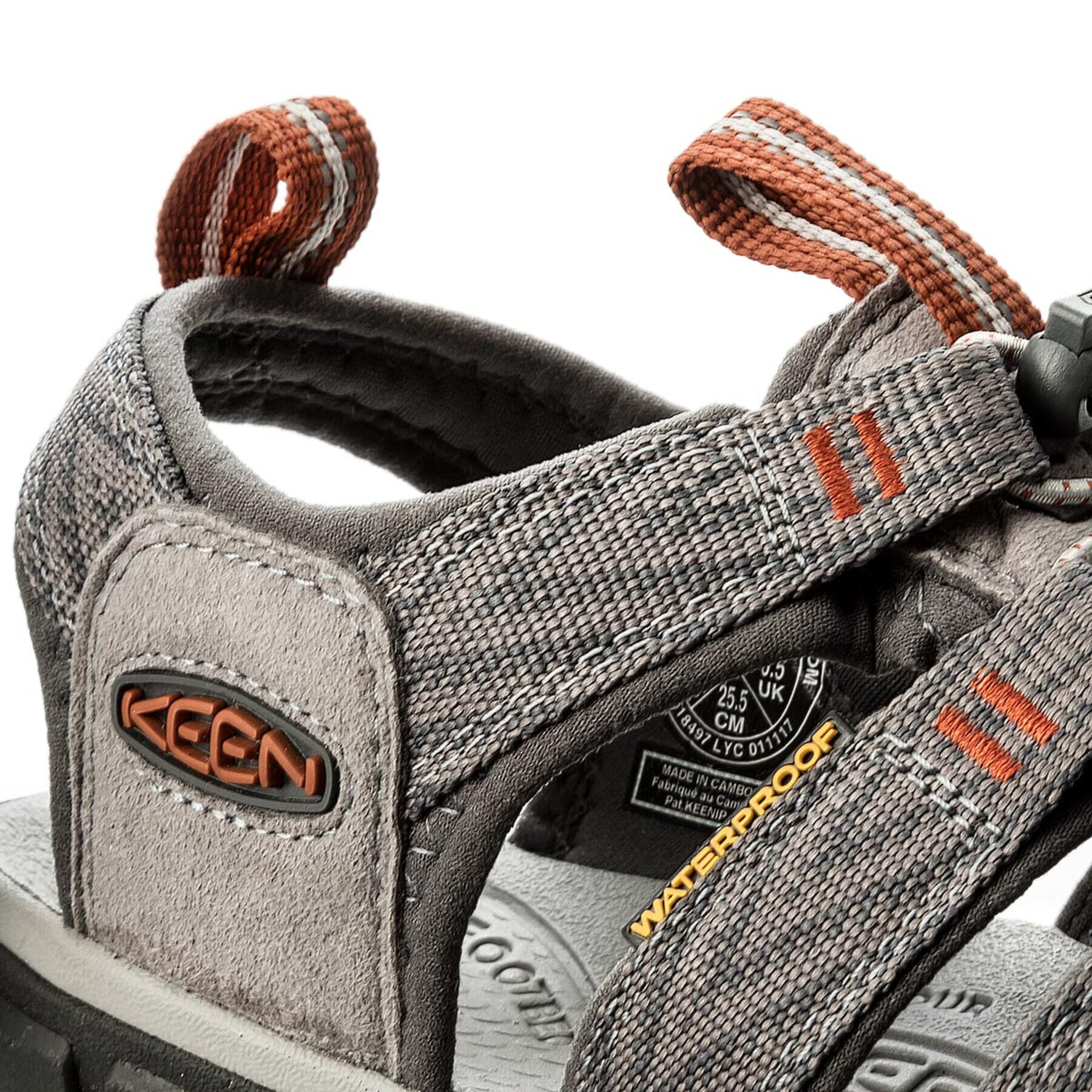 Keen Сандали Clearwater Cnx 1018497 Сив - Pepit.bg
