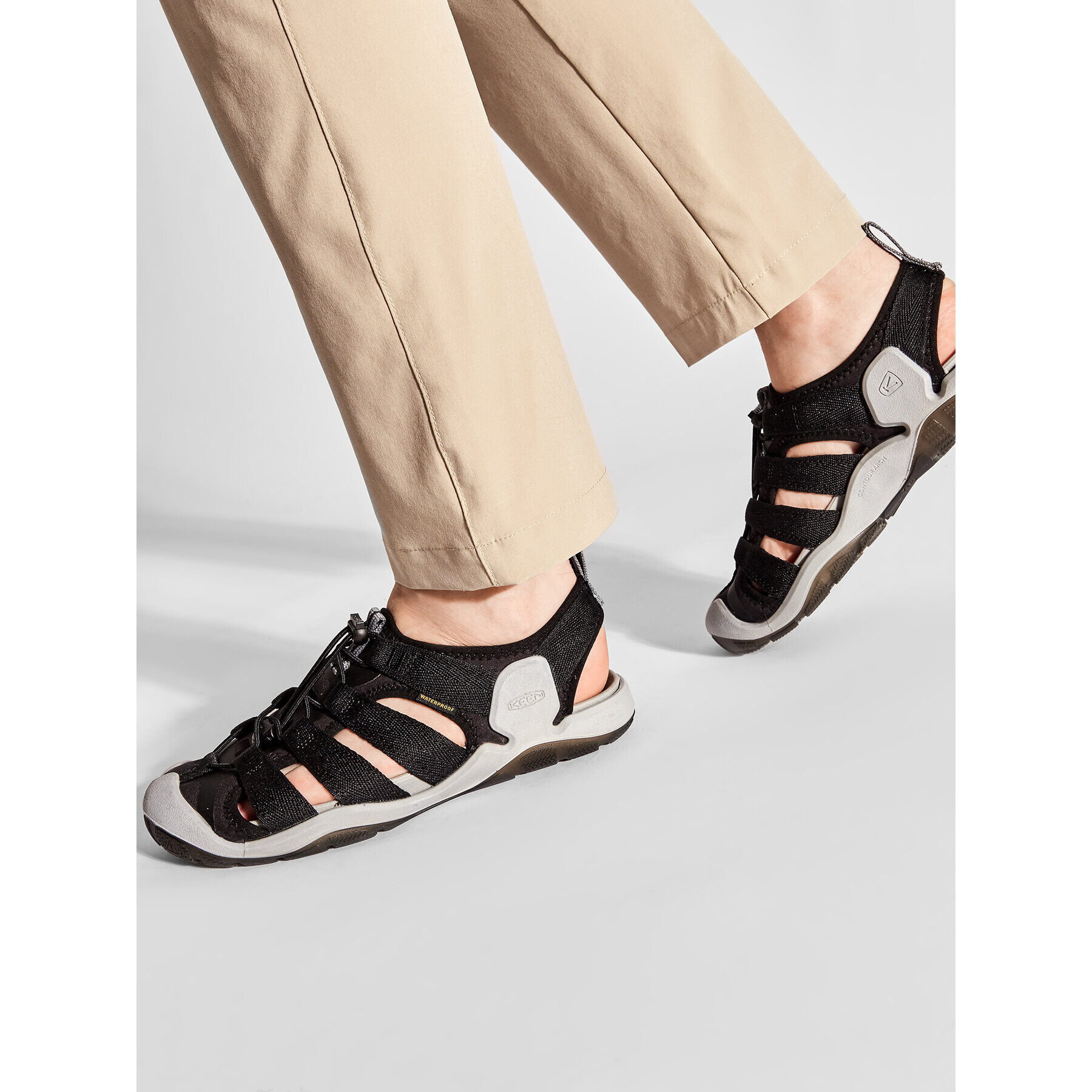 Keen Сандали Clearwater II Cnx M 1024968 Черен - Pepit.bg