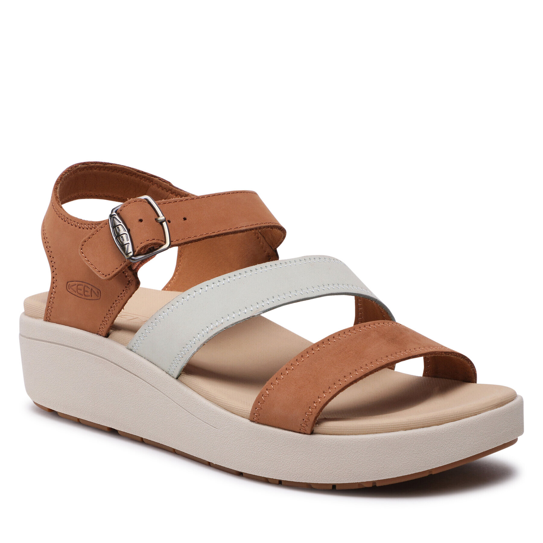 Keen Сандали Ellecity Backstrap 1027273 Кафяв - Pepit.bg