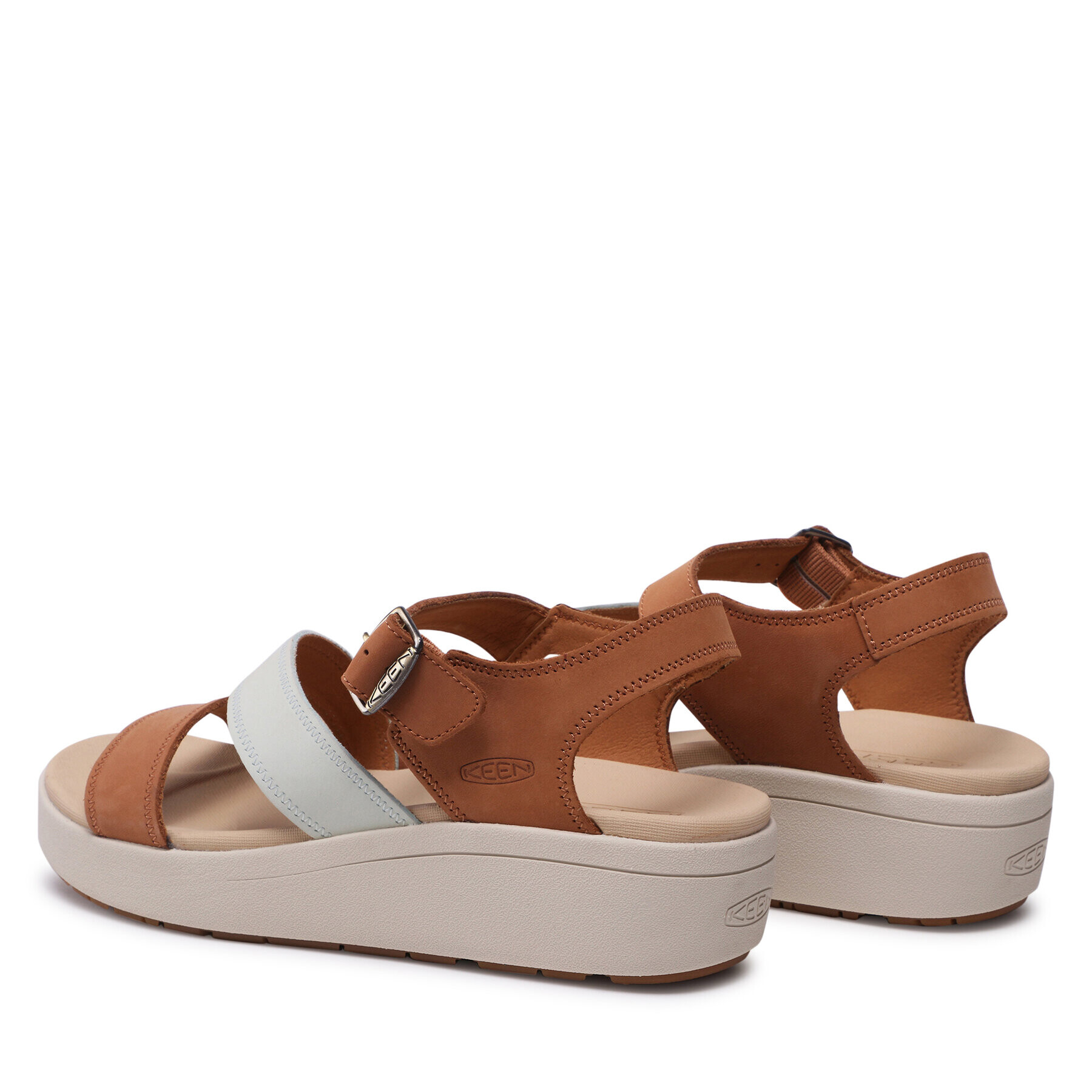 Keen Сандали Ellecity Backstrap 1027273 Кафяв - Pepit.bg