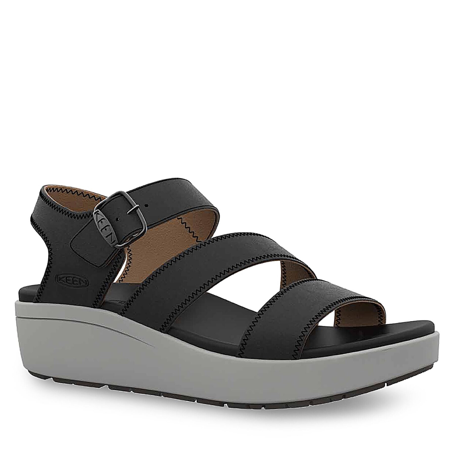 Keen Сандали Ellecity Backstrap 1027274 Черен - Pepit.bg