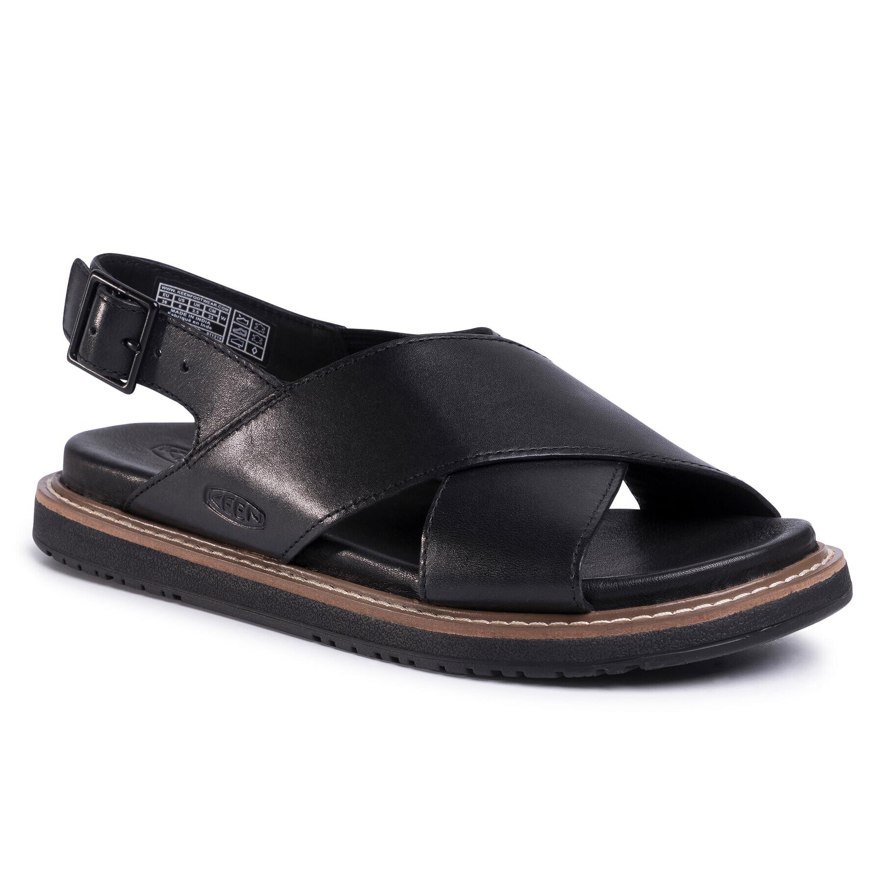 Keen Сандали Lana Cross Strap Sandal 1022584 Черен - Pepit.bg