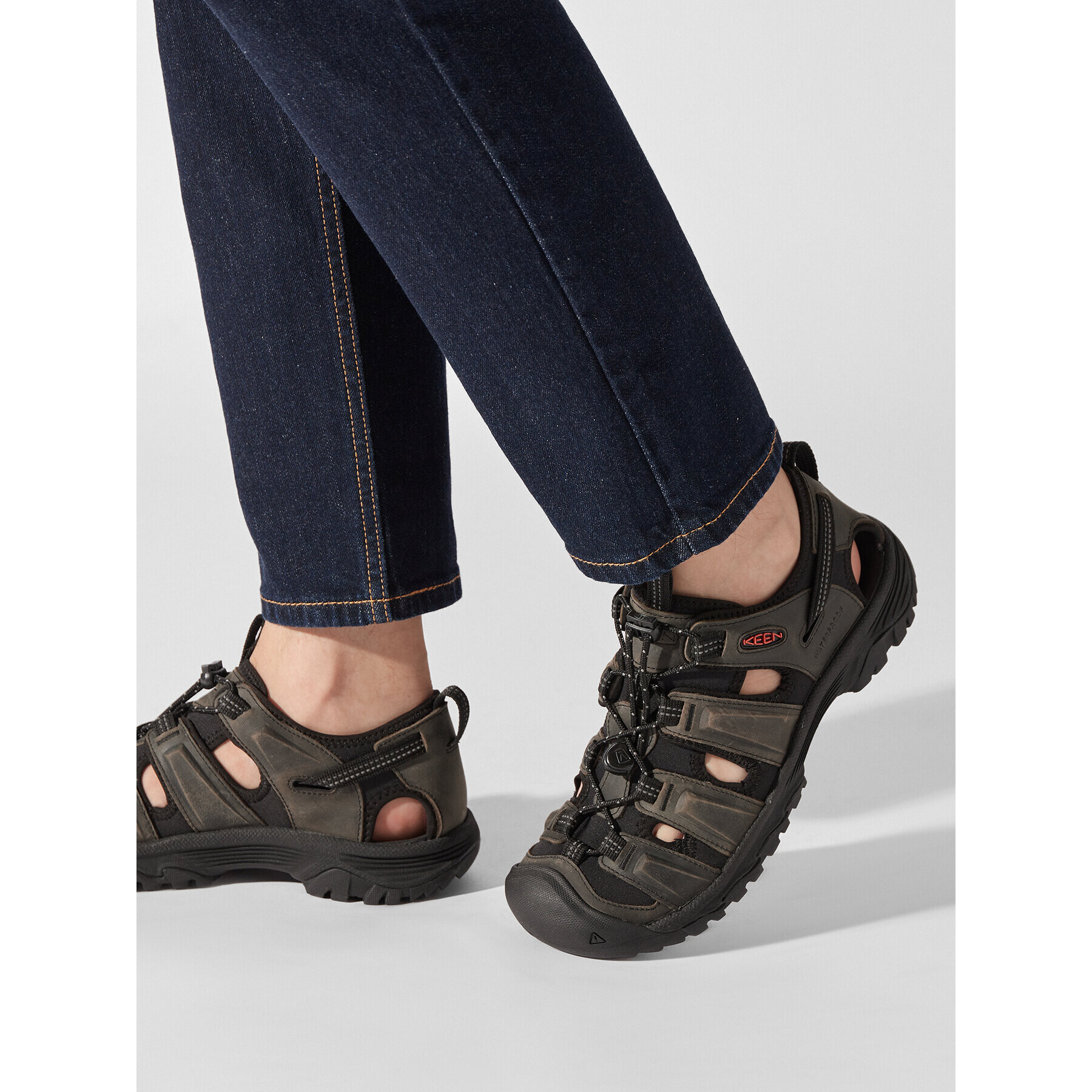Keen Сандали Targhee III Sandal 1022428 Сив - Pepit.bg
