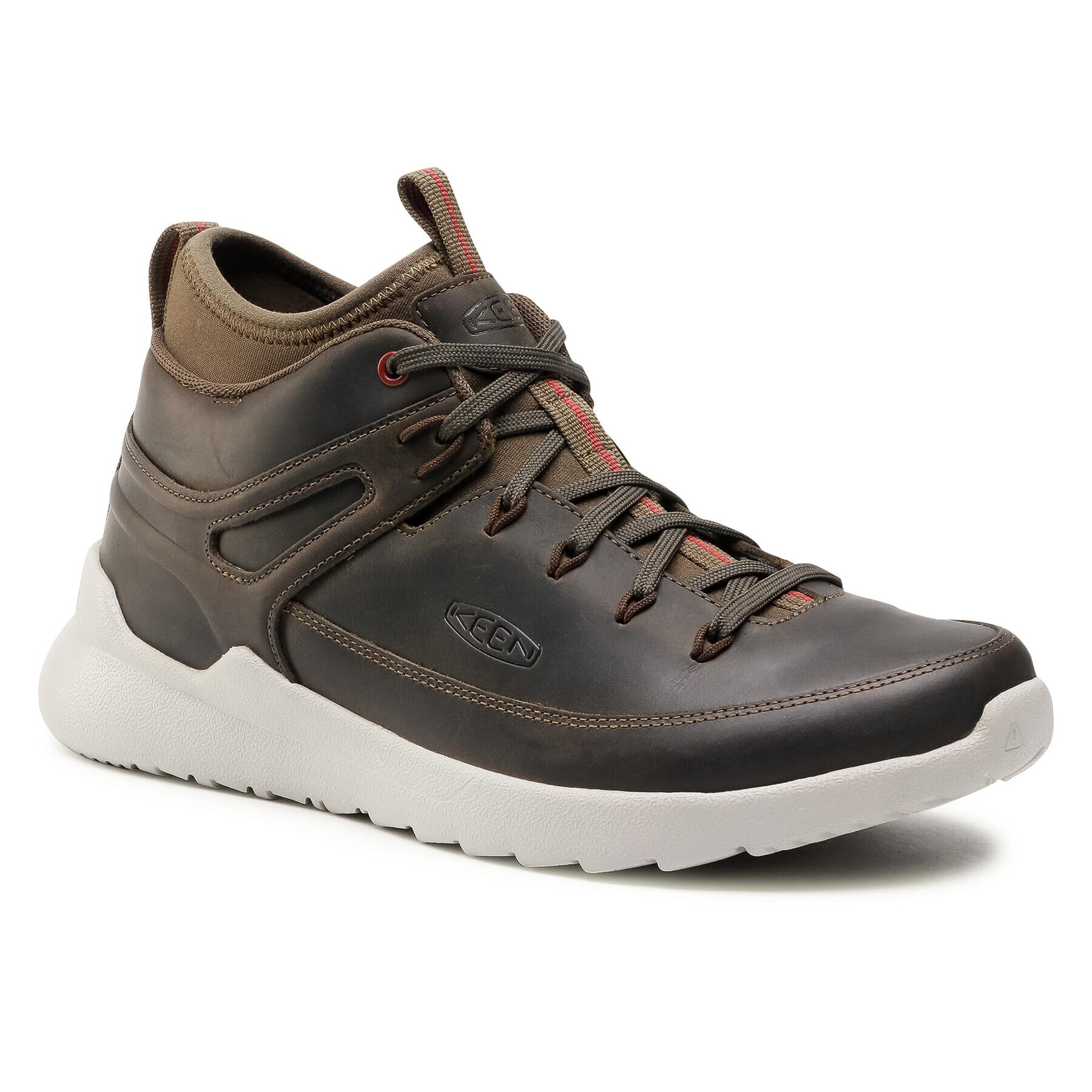 Keen Сникърси Highland Sneaker Mid 1023559 Зелен - Pepit.bg